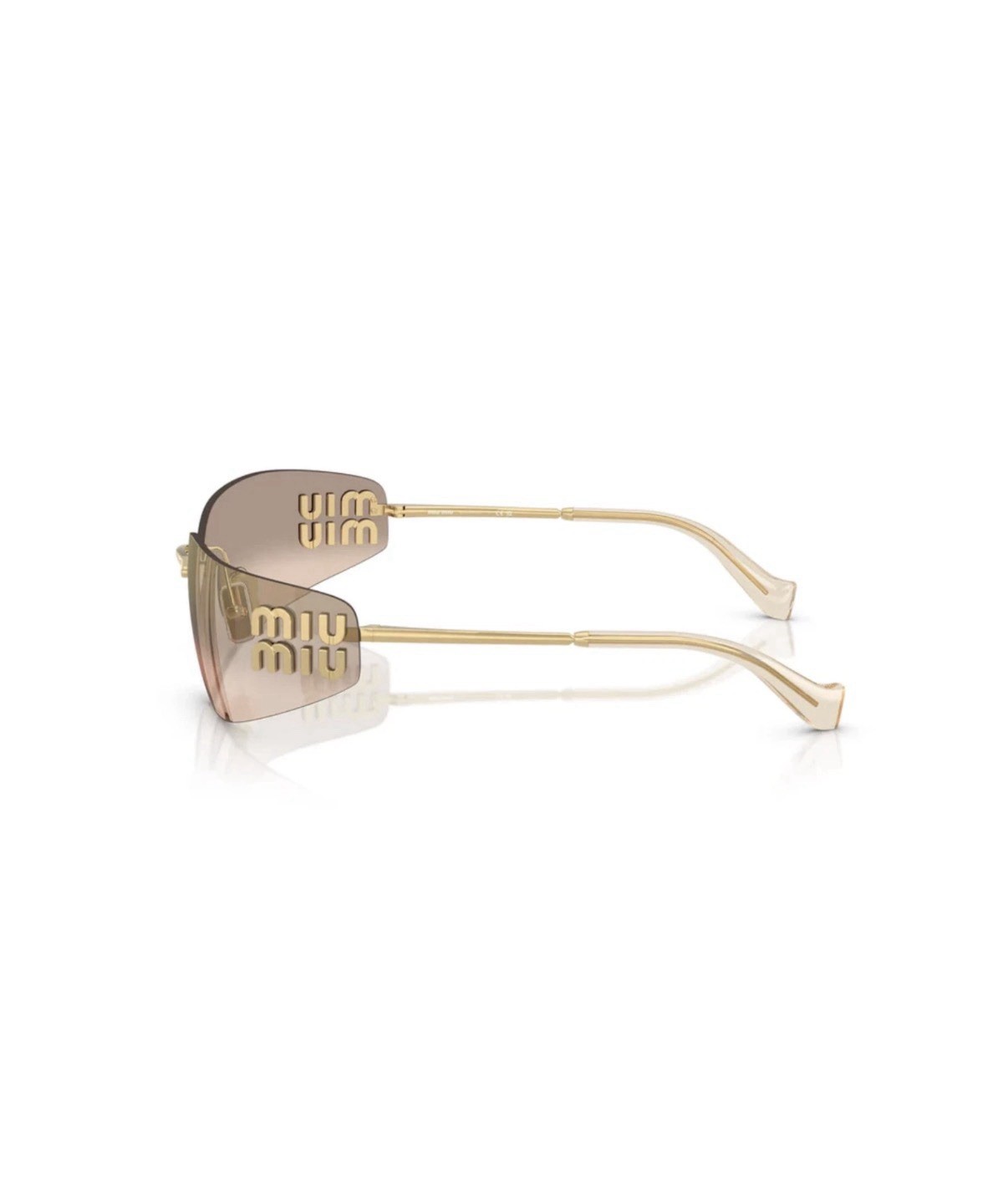 Miu Miu AUBE MU A51S Bronze Sunglasses Brown Gradient