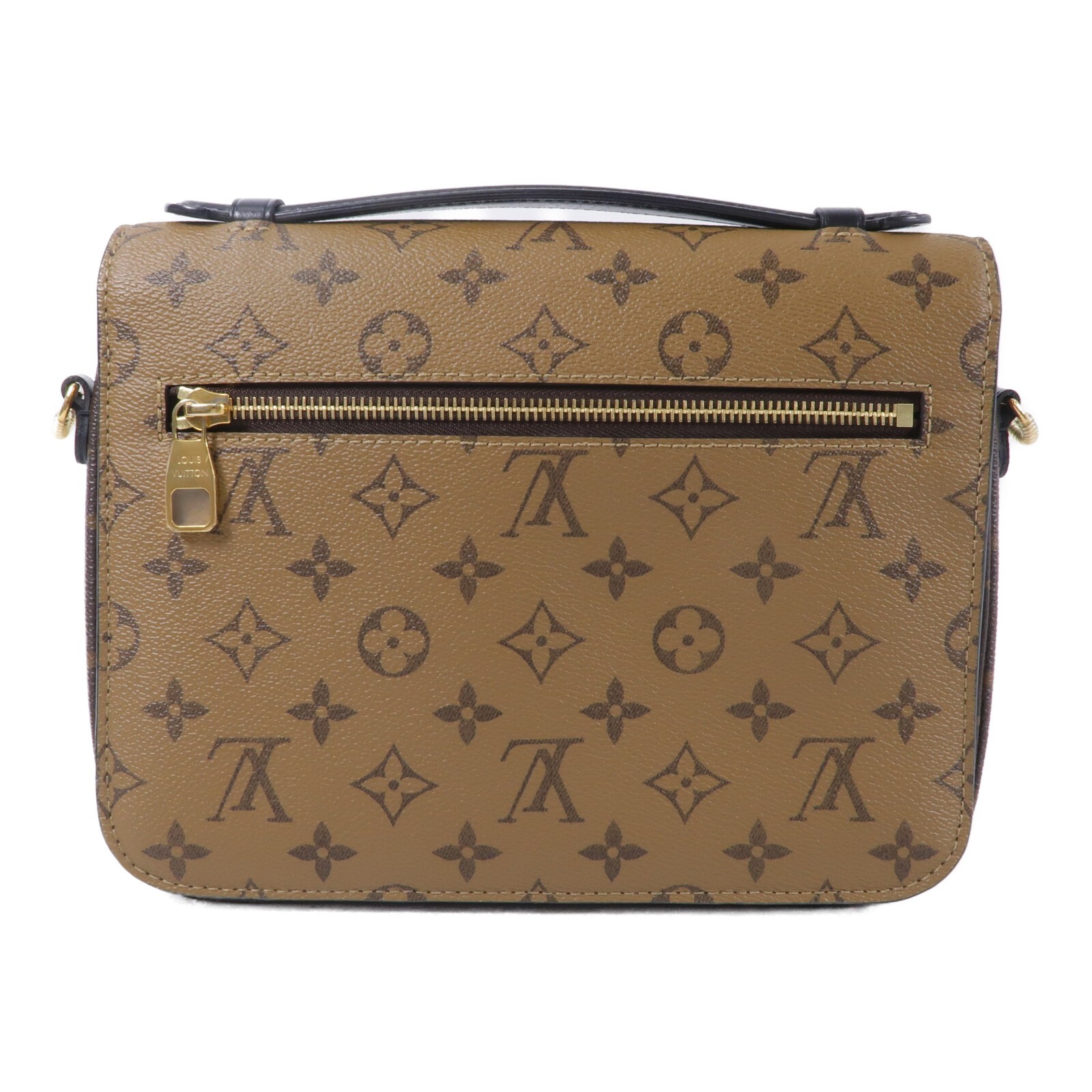 LOUIS VUITTON LV Pochette Metis 2 Way Shoulder Bag M44876 Monogram Reverse Brown