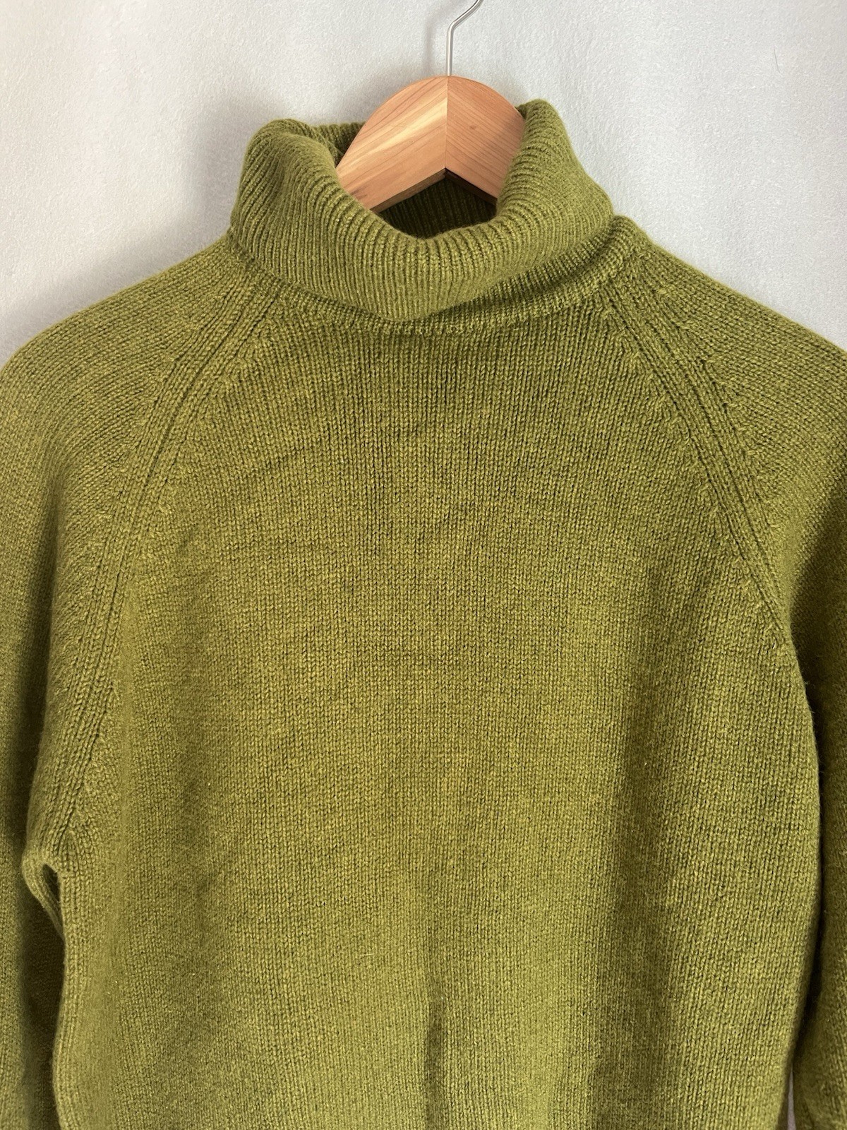 Vintage Tailteann Jack Henry 100% Lambswool Turtleneck Sweater Ireland Mens M/L