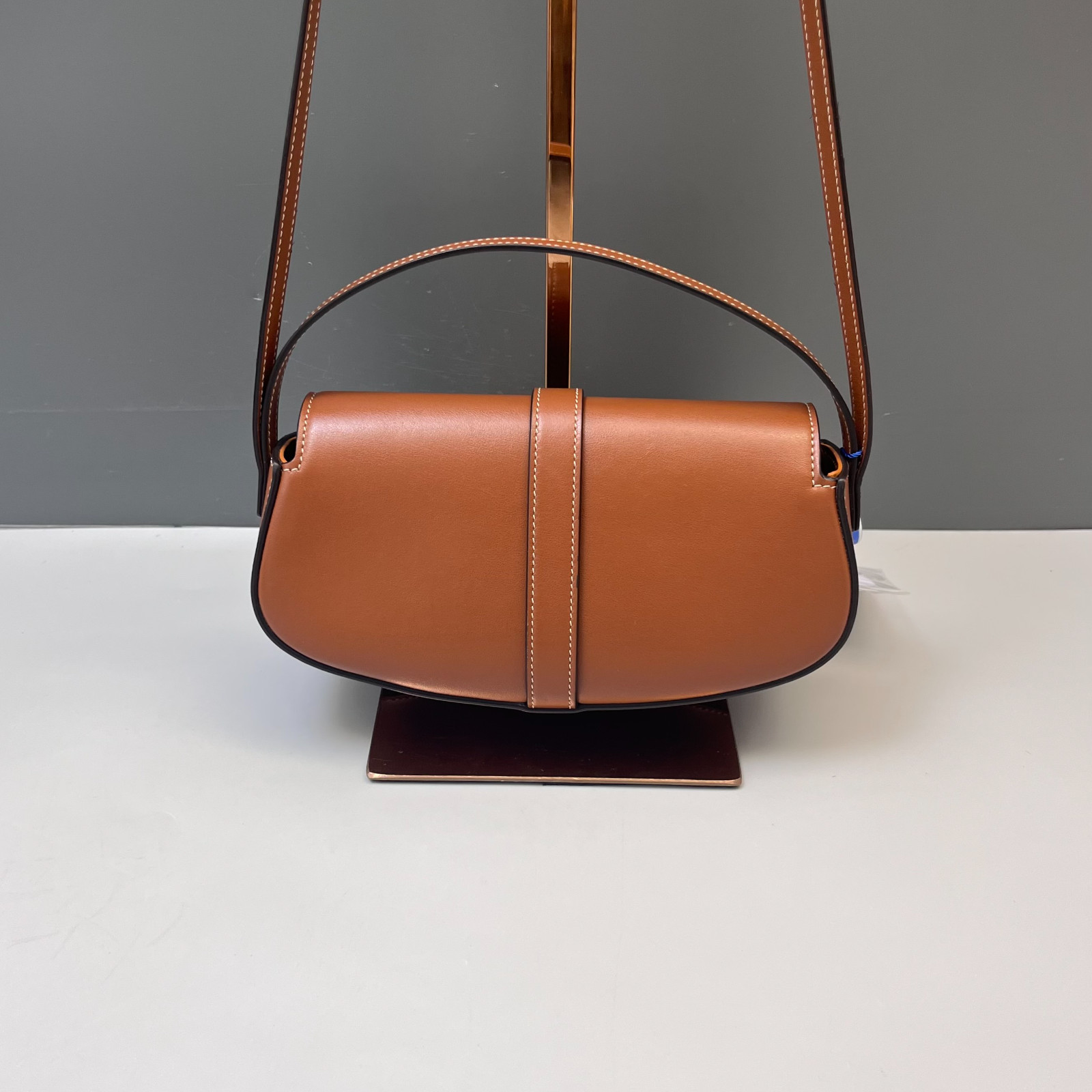 Authentic Celine 16 Bag Smooth Calfskin Shoulder Bag Brown Gold-Tone eBay AG