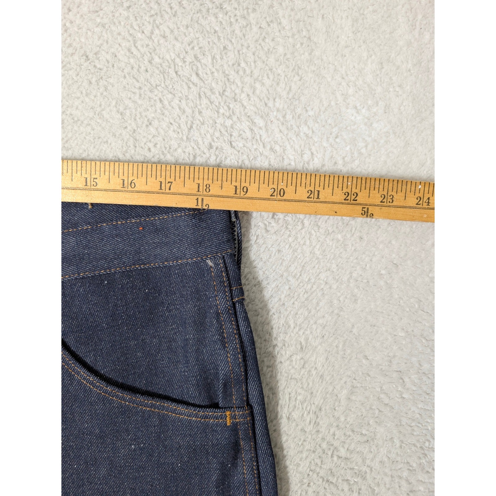 NEW! Rustler Regular Fit Boot Jeans Mens 38/30 Dark Blue Heavy Weight Denim NWT