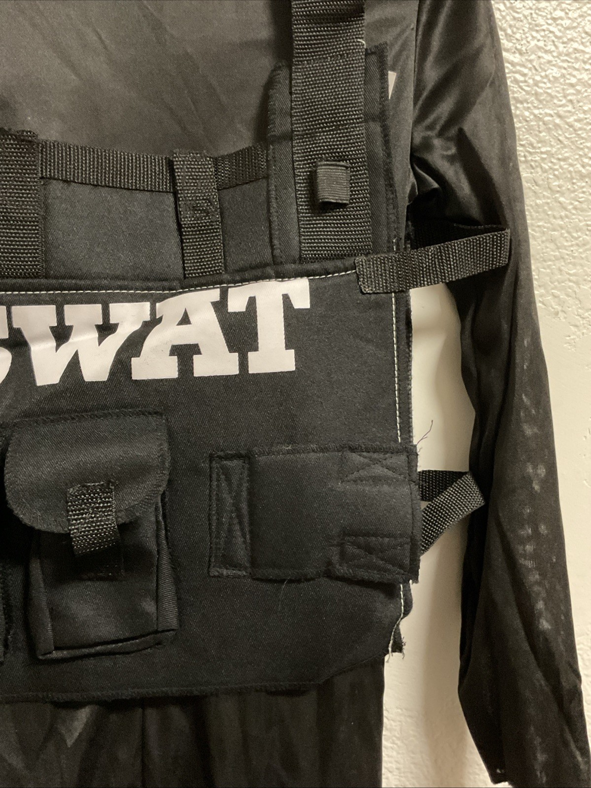🥥 Hyde & Eek! S.W.A.T Officer Jumpsuit Costume Size M(8/10)🆕AS SHOWN👇