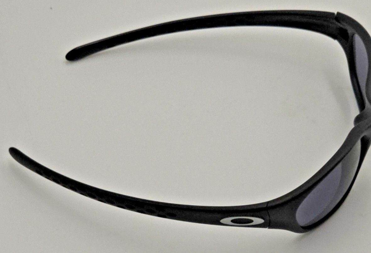 Vintage Oakley Fives Gen 1 Black Grey Sunglasses Made in USA Discontinued