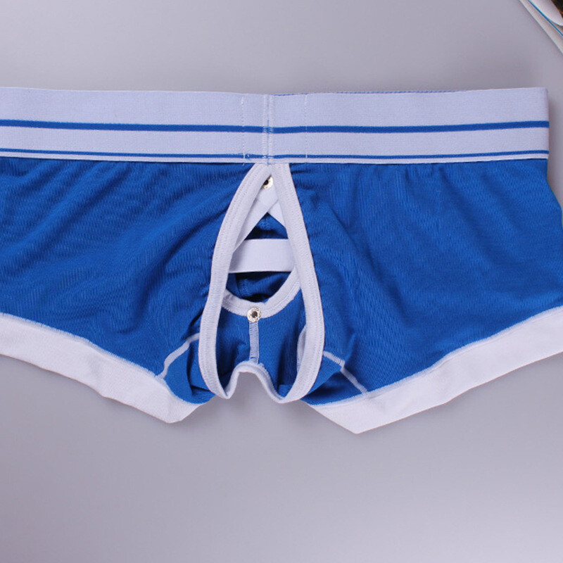 Men’s Athletic Leisure Sexy Simple Boxer Briefs Men’s Low Rise Underwear