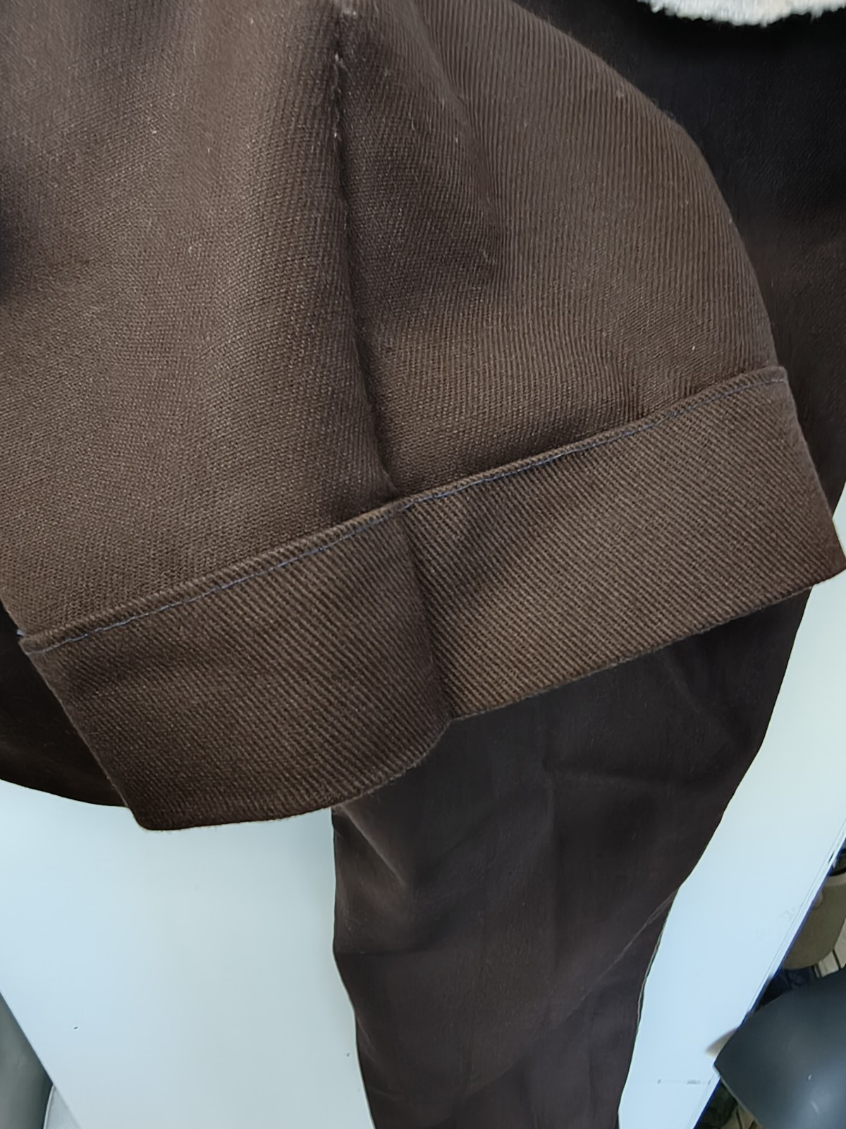 Vintage Ben Davis Union Made Brown Pants 28×27 Yellow Tag Have Been Hemmed