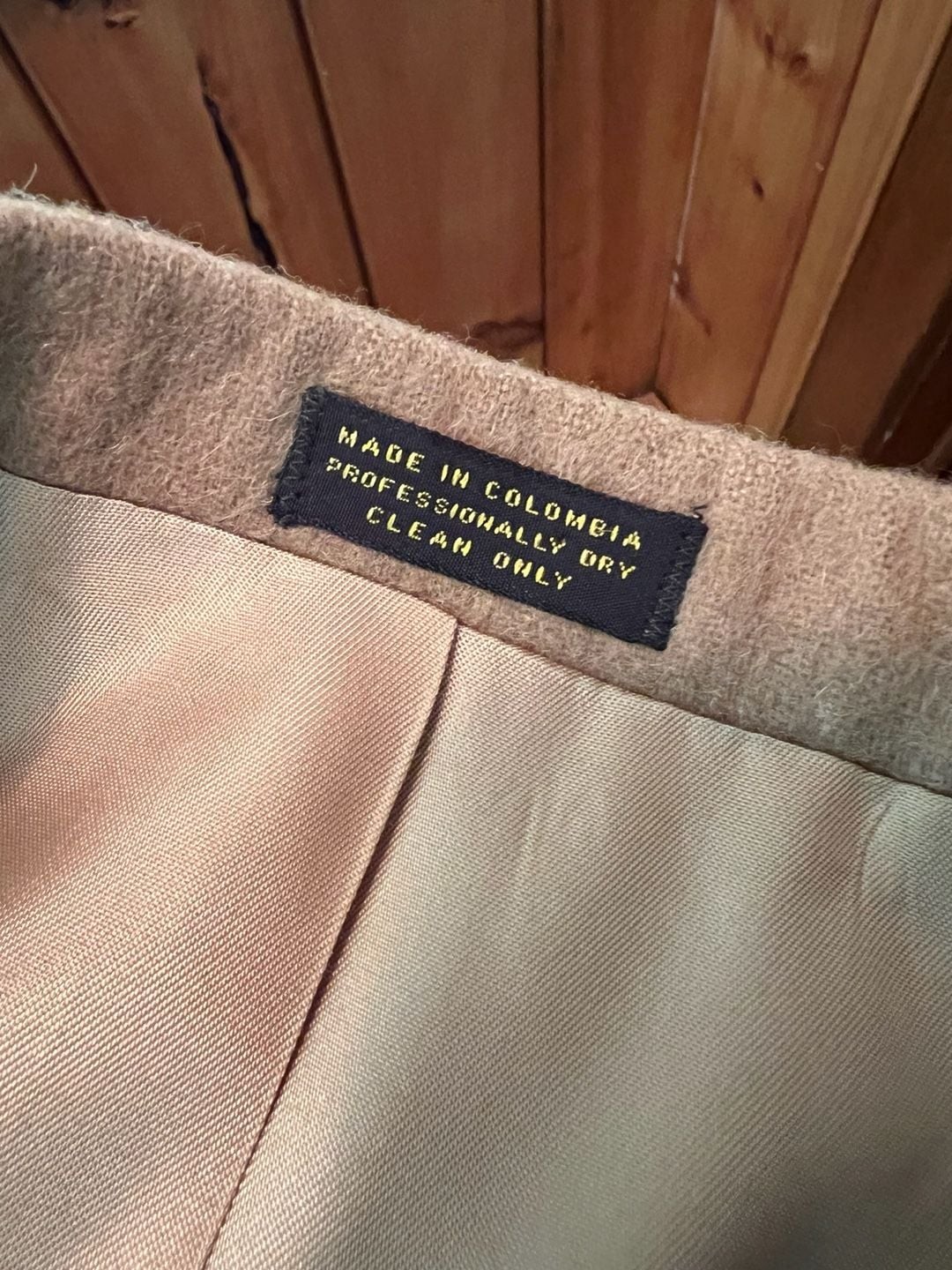 Vintage Tailors Row by Deansgate Camel Two-Button Sport Coat Blazer