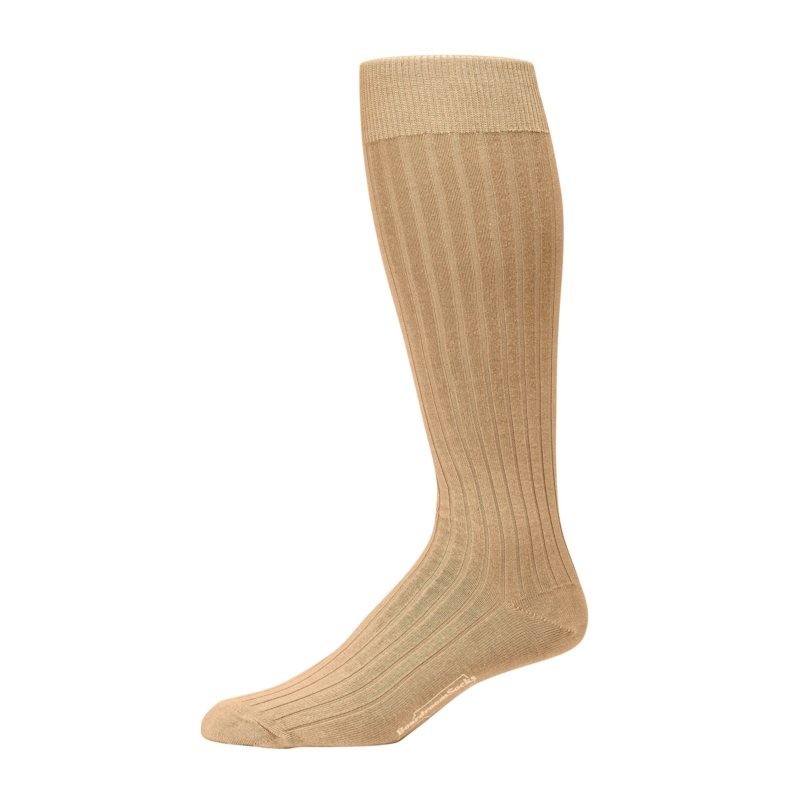 Cotton Dress Socks for Men – Knee High Mens Khaki Executive 8-12,