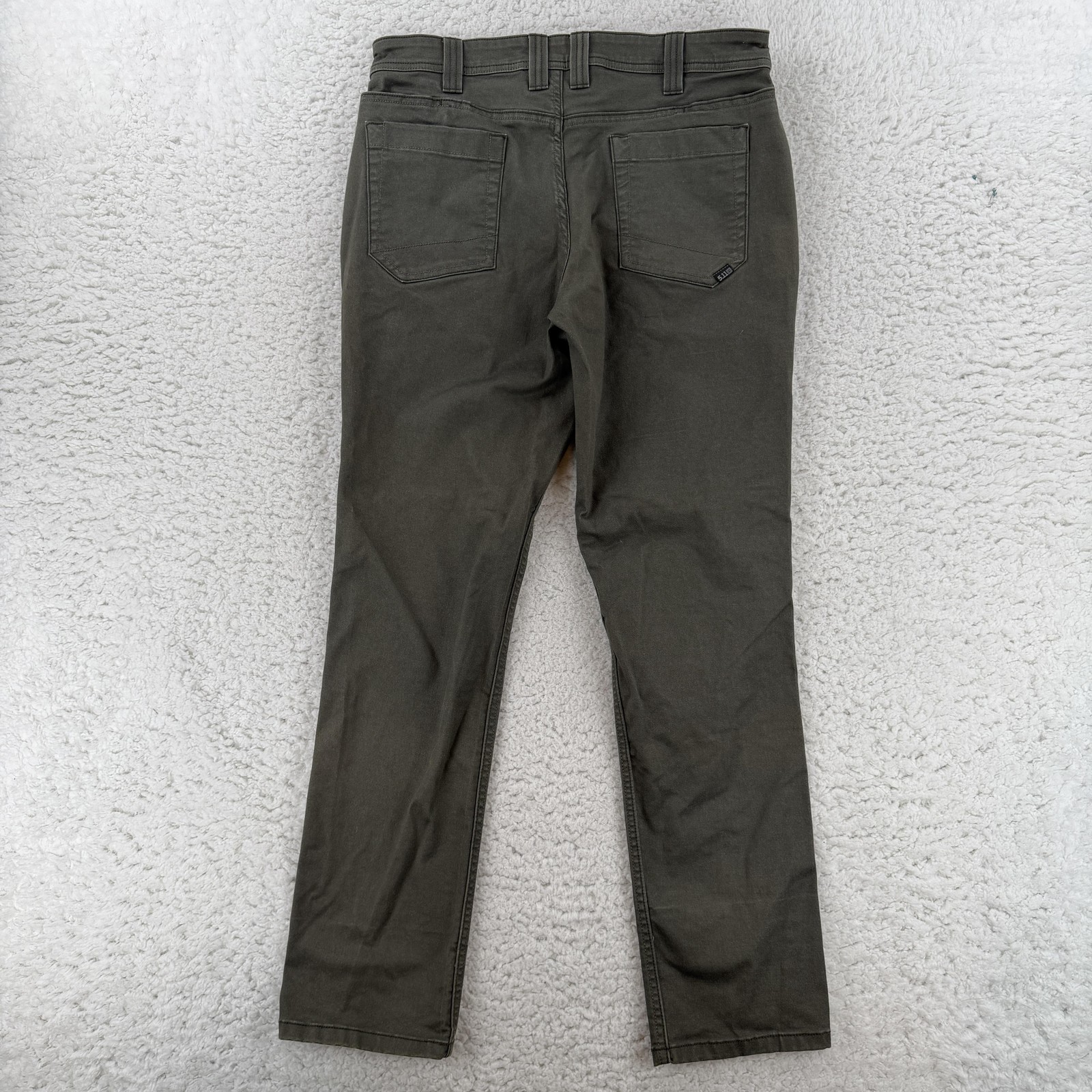 5.11 Tactical Pants Mens 32×32 Green Slim Fit Stretch Denim Casual Workwear