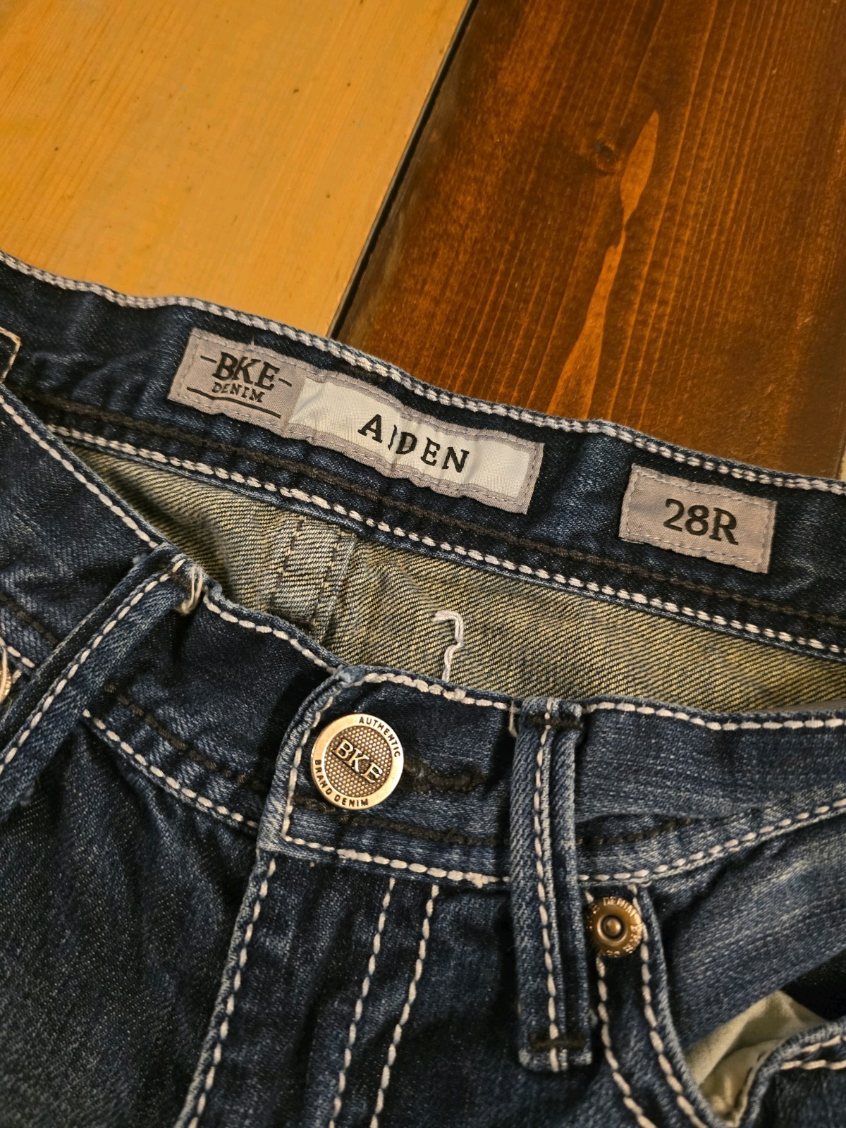 BKE Aiden Denim Jeans Size 28 x 32 Dark Wash Boot Cut
