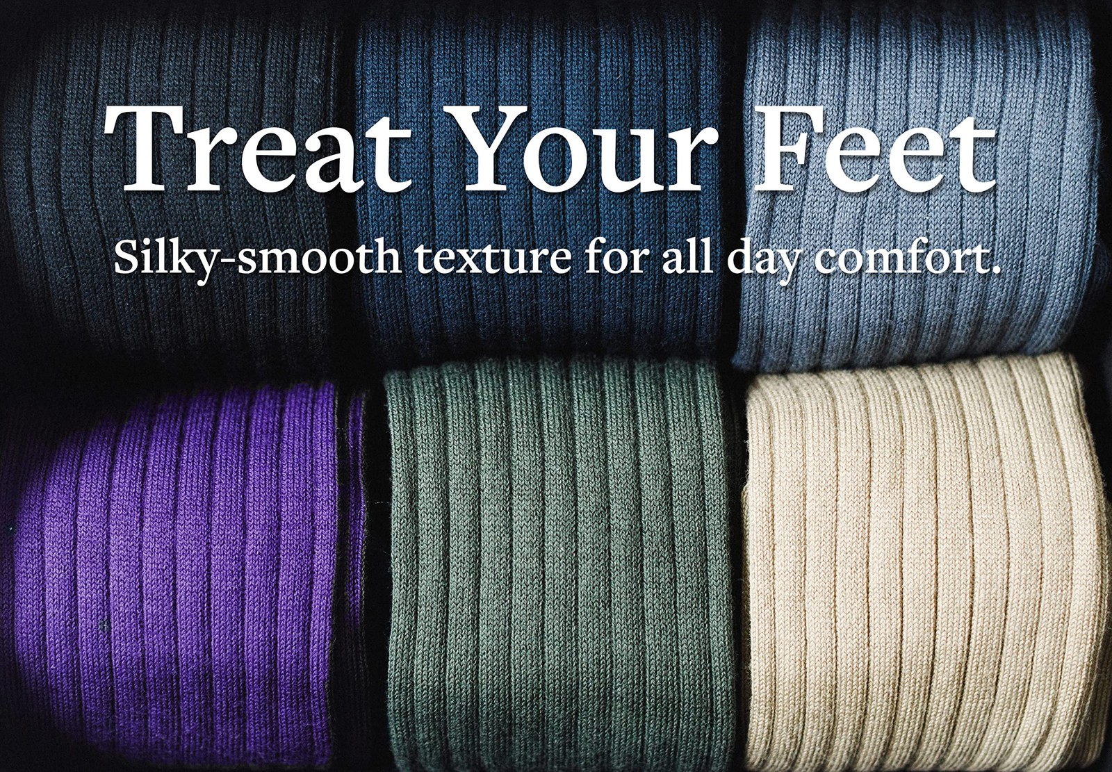Cotton Dress Socks for Men – Knee High Mens Khaki Executive 8-12,