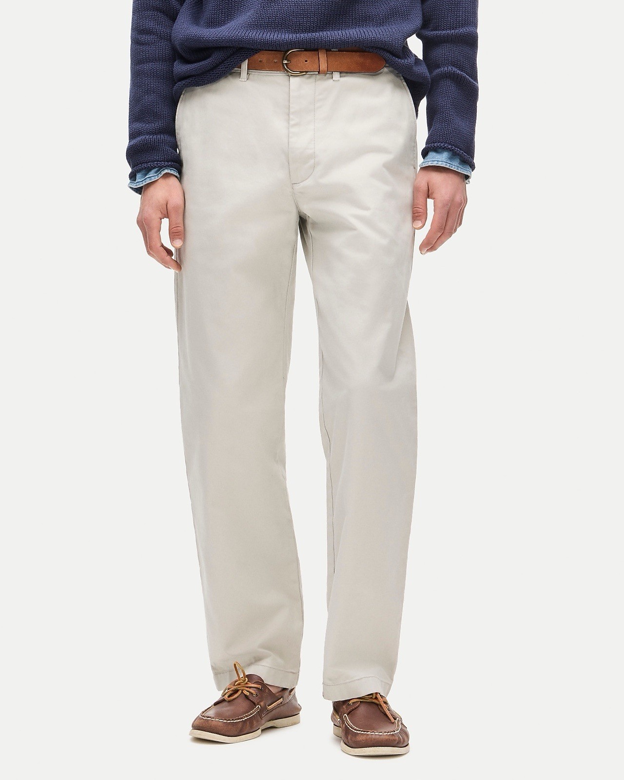J. Crew Men’s Classic Chino Stone / Ivory 32×30 BE611