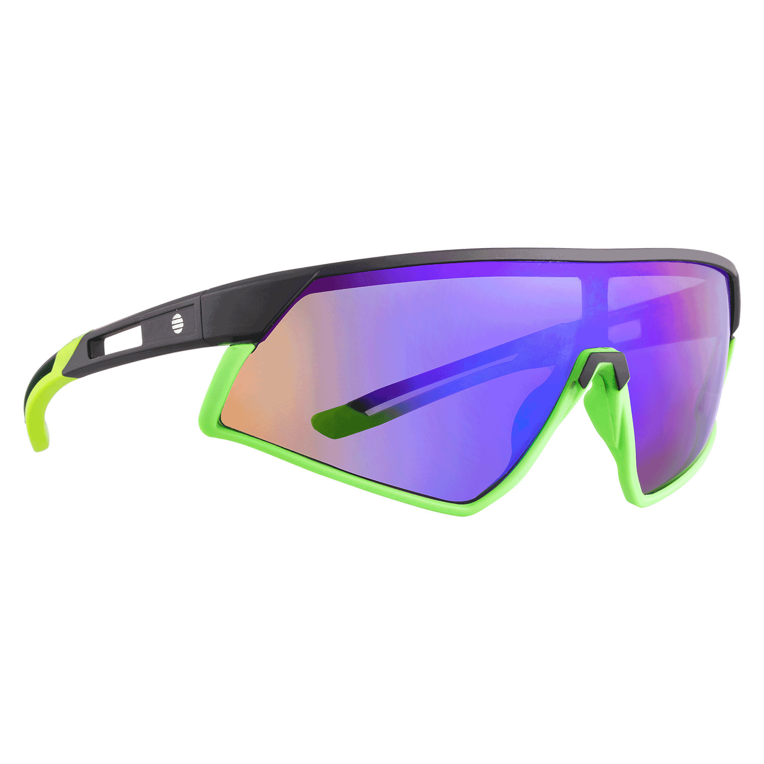 Oversized One Piece Lens Sports Shield Baseball Cycling Sunglasses Mirror