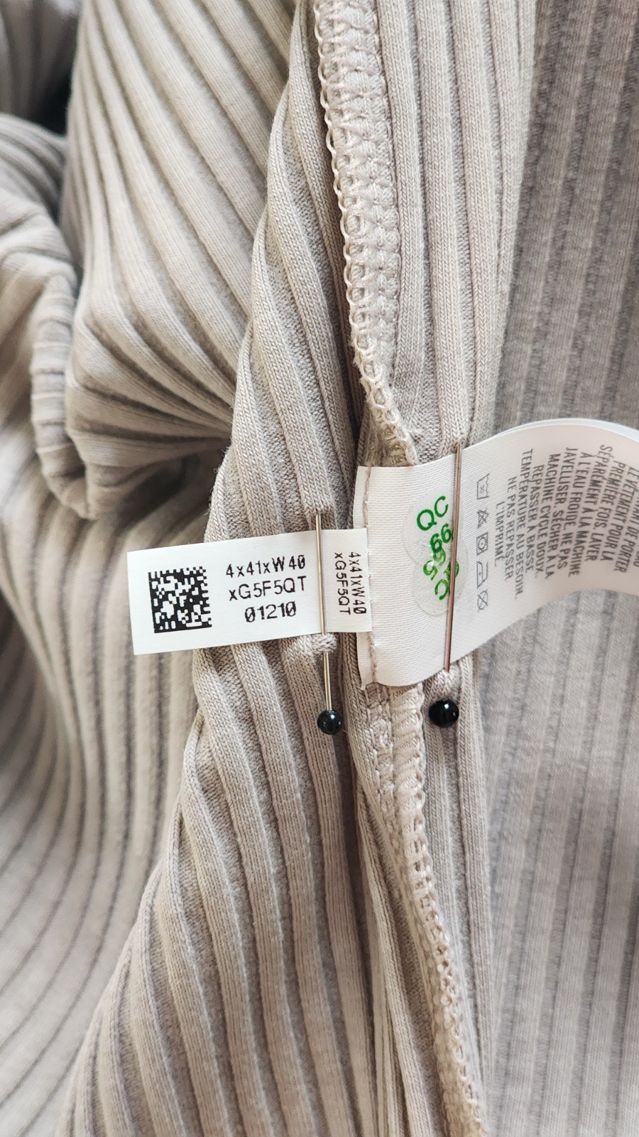 Aerie Love This Moment Ribbed Knit Longsleeve In S Xs Pt RN 54485 CA 03873