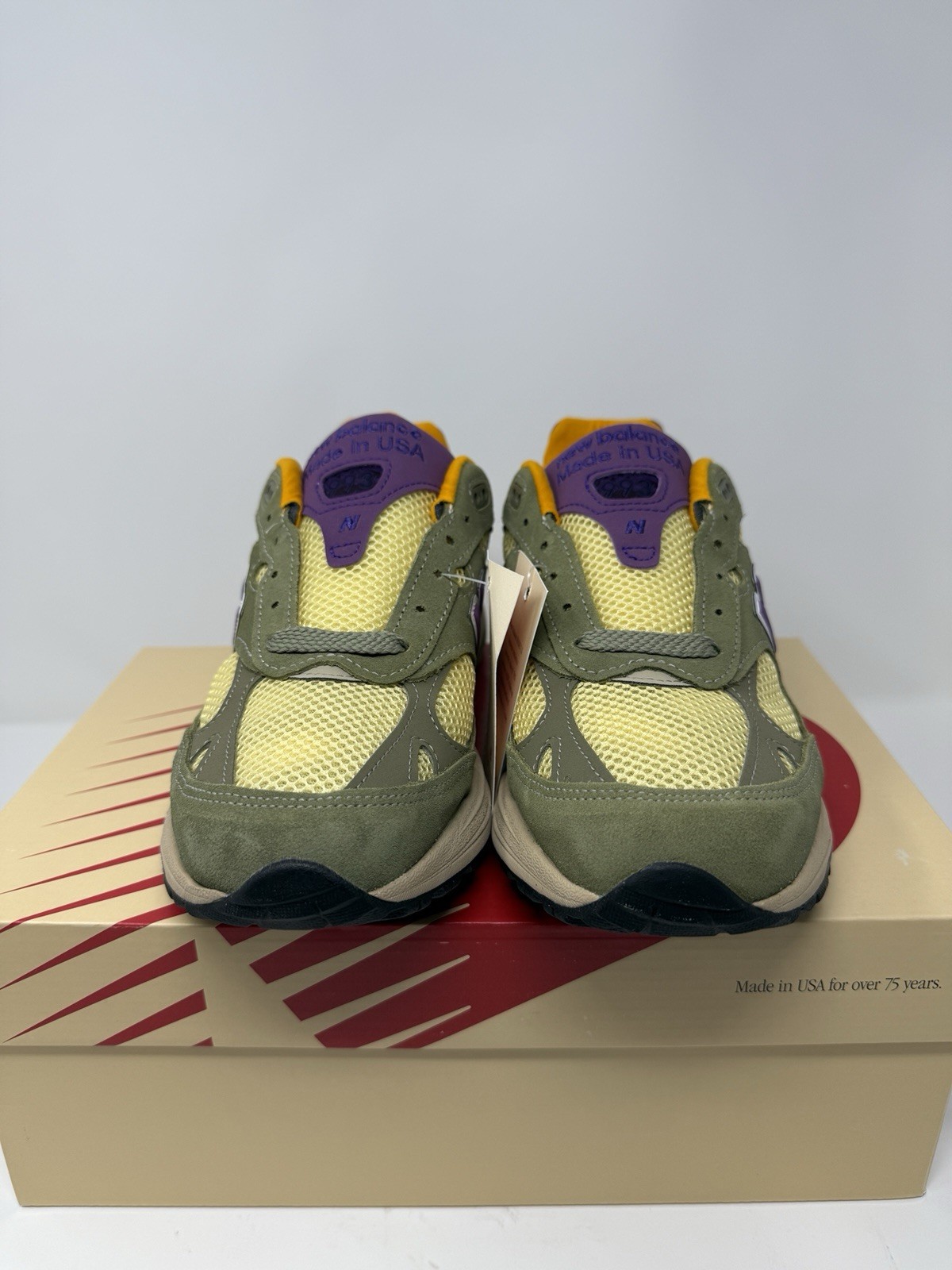 New Balance Teddy Santis x 993 Made in USA Olive Leaf Maize U993OL Men’s Sizes