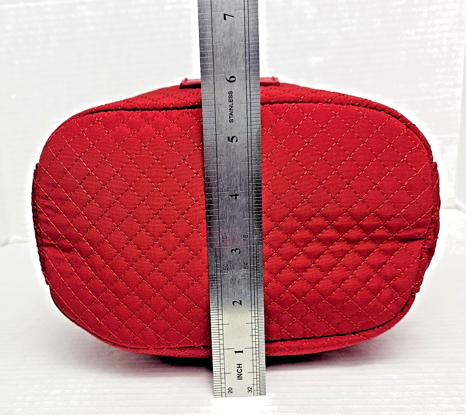 Vera Bradley Carson Hobo Crossbody in Microfiber Cardinal Red