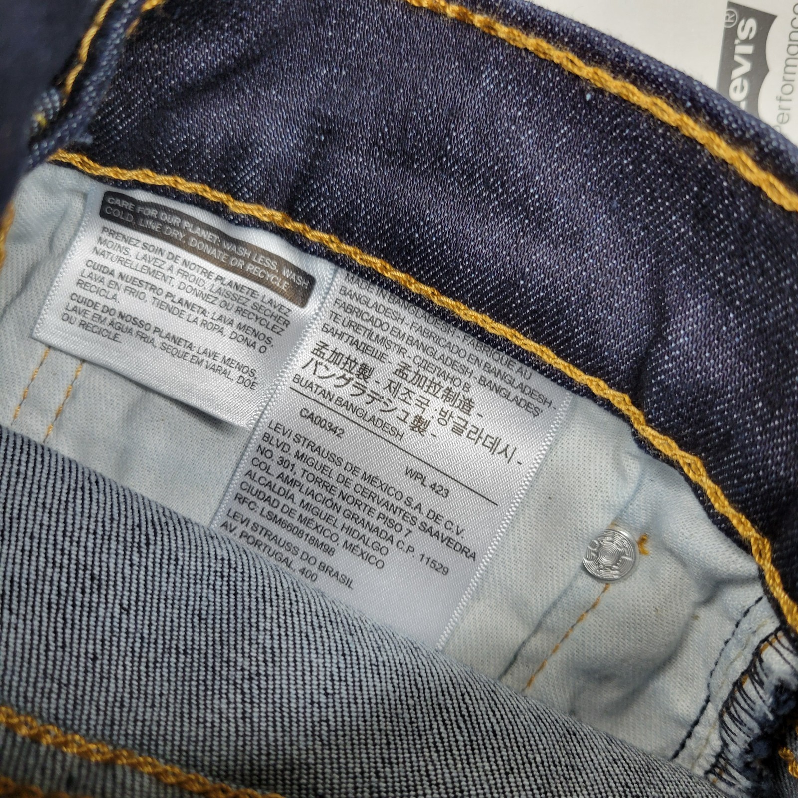 Levis 510 Jeans Men Skinny Hip Dark Wash Stretch Denim Pants 30-32-34-36 New Tag