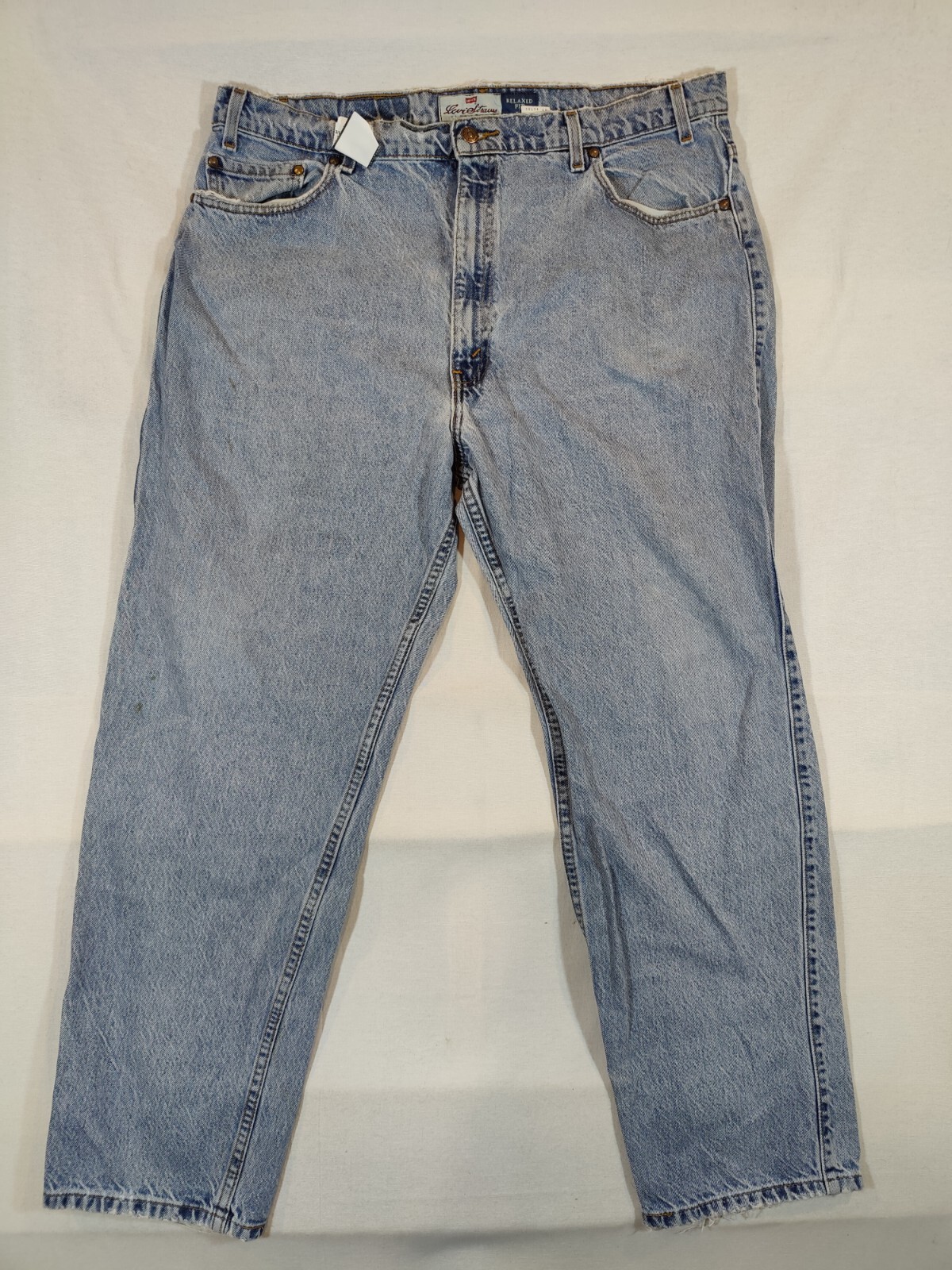 Vintage Levi’s 540 Jeans Men 42×32 Relaxed Fit Denim Blue 100% Cotton Orange Tab