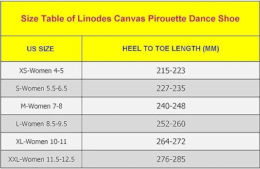 LINODES Canvas Ballet Jazz Shoes Pirouette Half Sole Yoga Dance Shoes