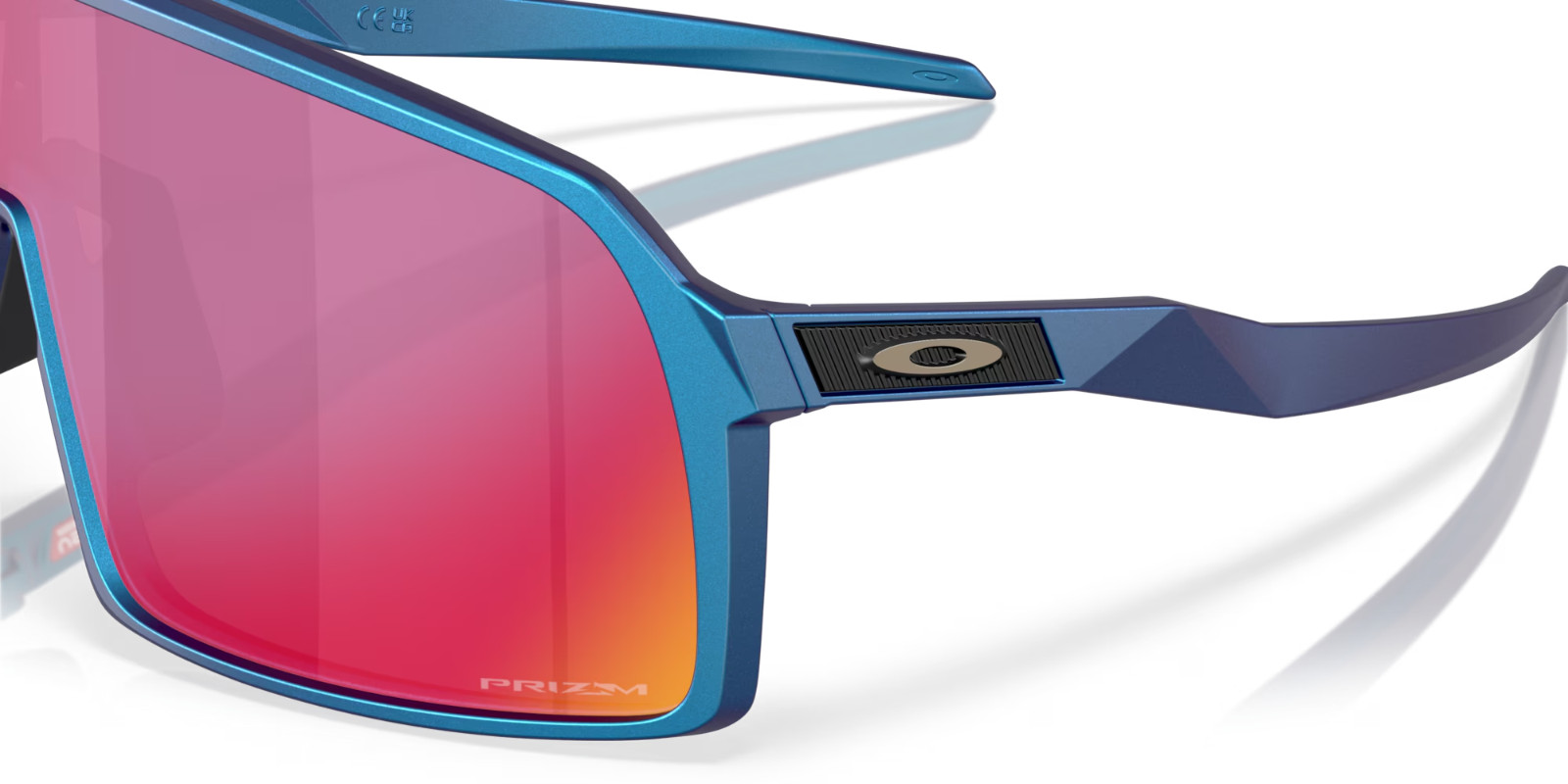 Oakley SUTRO Sunglasses OO9406-C137 Matte Cyan/Blue Colorshift / PRIZM Road Lens
