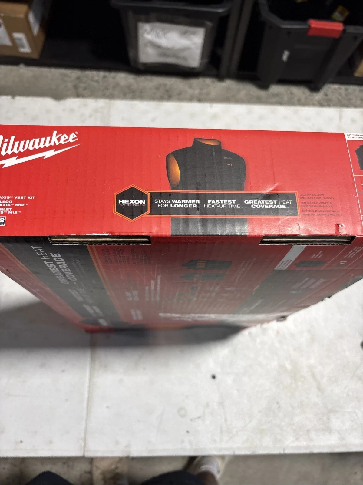 Milwaukee Men’s XL M12 Heated Vest Kit (M300B-21XL)