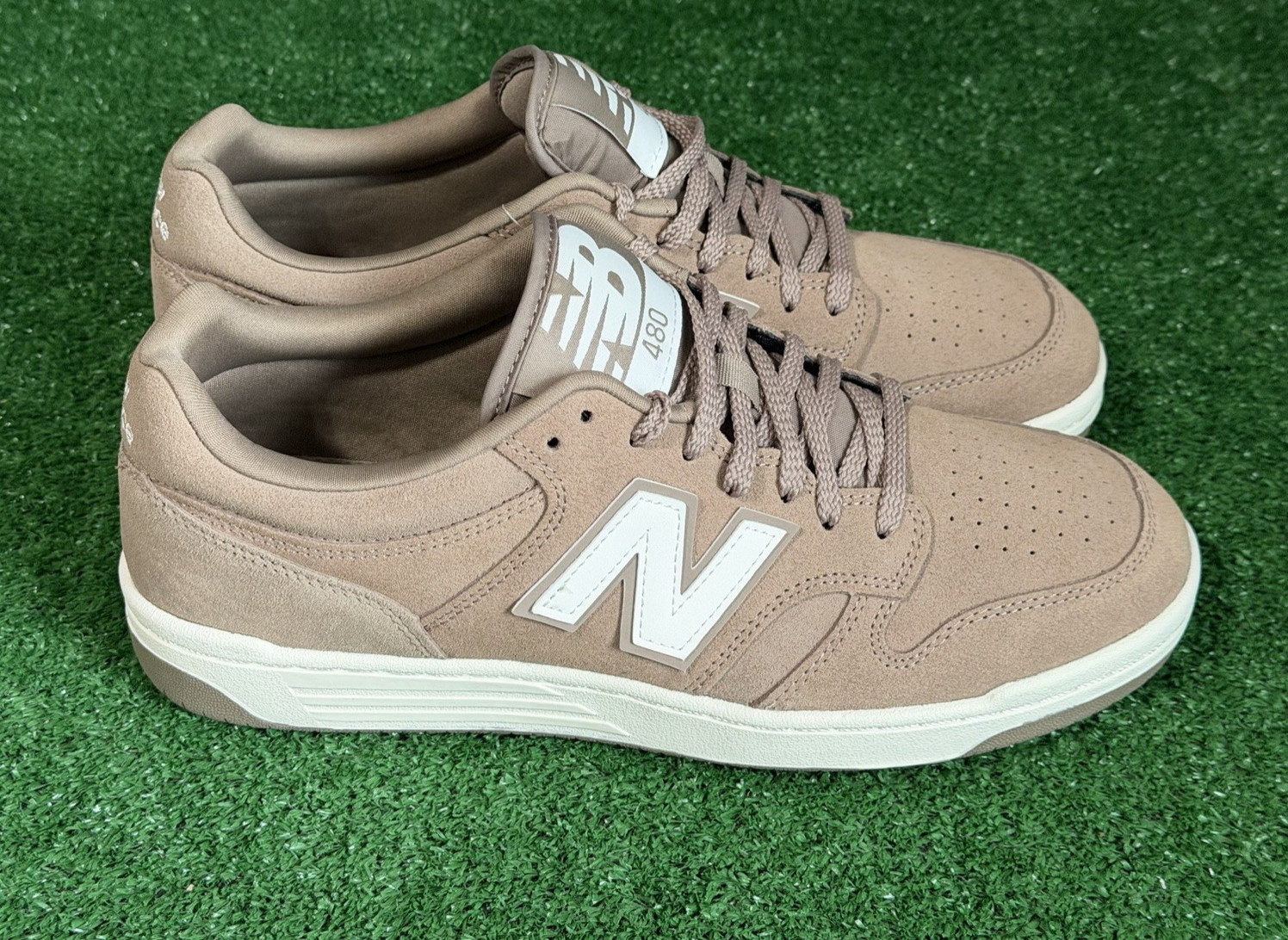 New Balance 480 Athletic Sneakers Men’s Size 11 (M) Brown White (BB480LDT), New