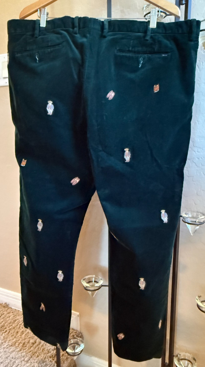 Ralph Lauren Courderoy Pant Men’s Size 42″ Waist Forest Green