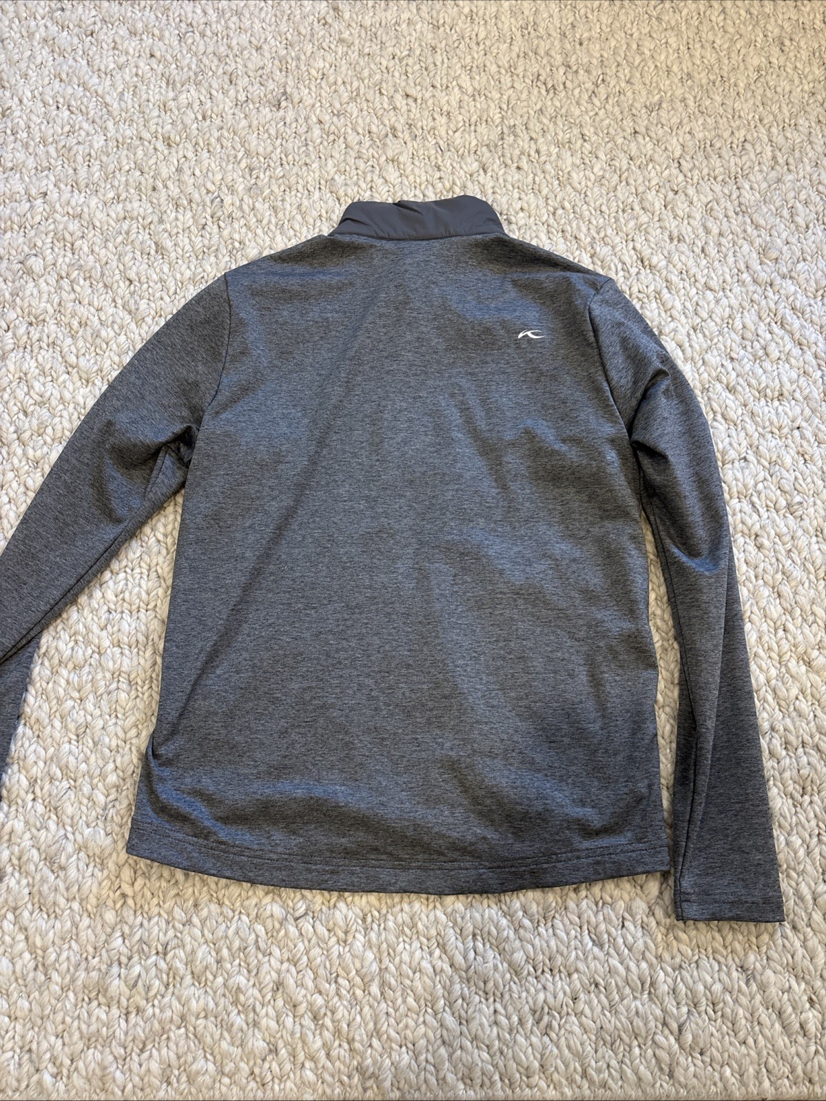 NWT $285 KJUS Golf Men Full Zip Retention Performance Jacket Medium Gray S / 48