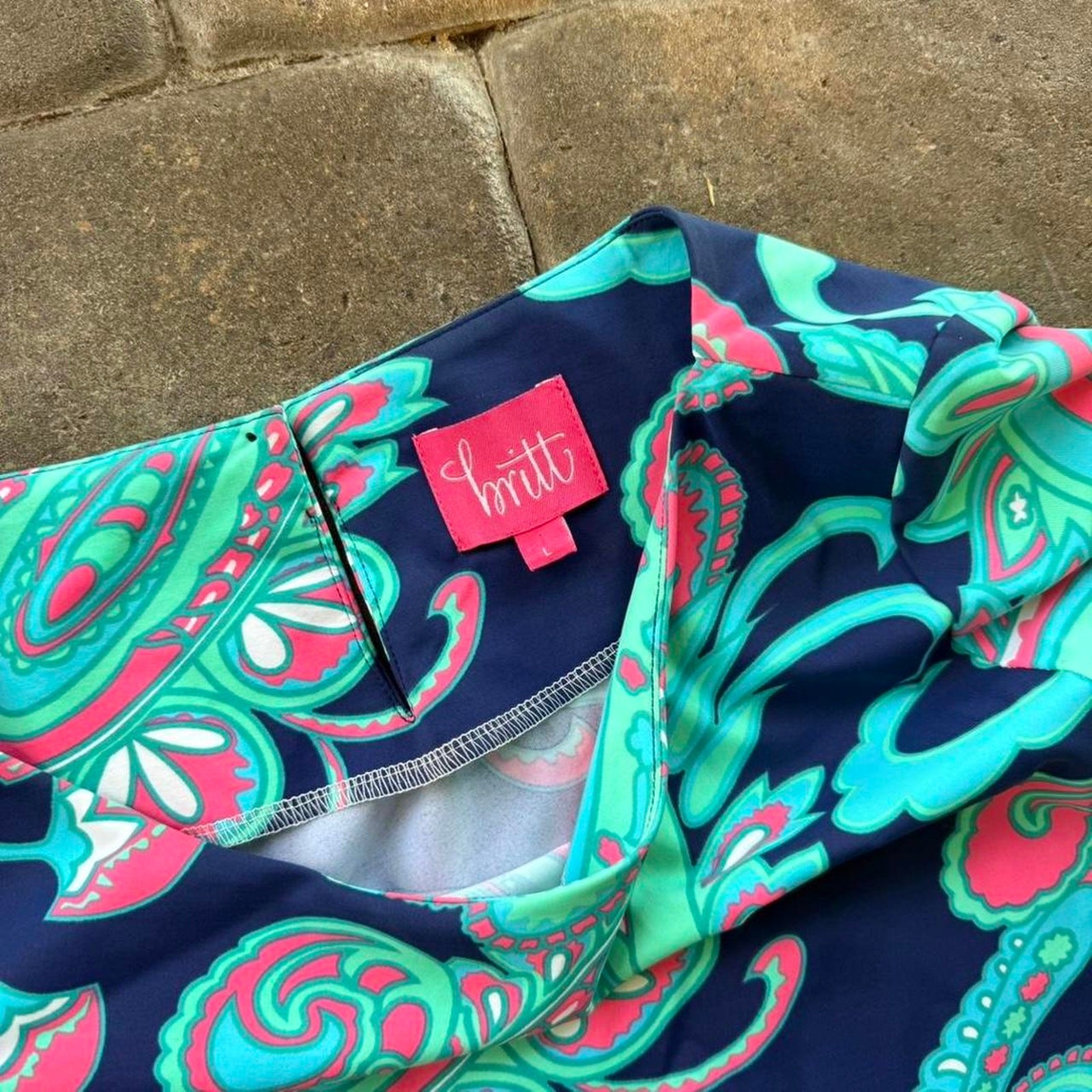 Britt Paisley Dress
