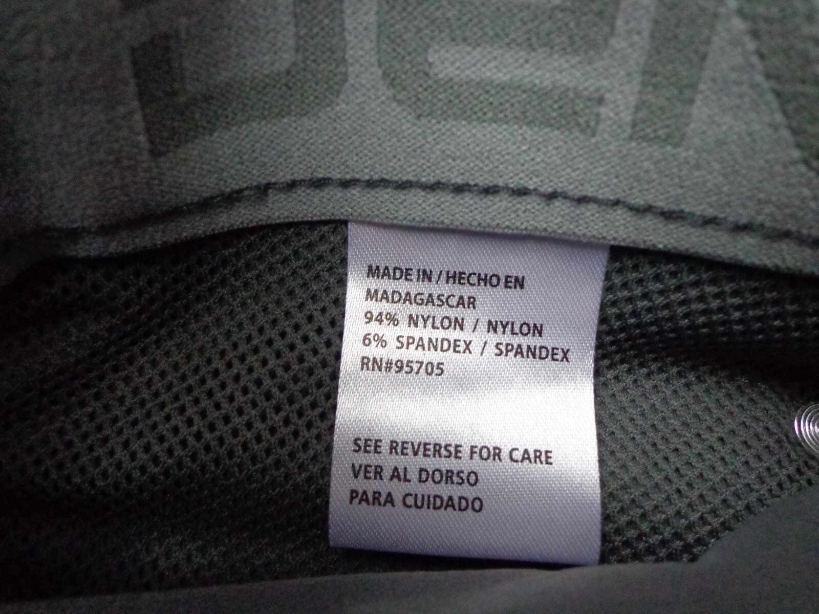 DENALI Charcoal Sky Gray Tech Fabric Stretch Pants NWT 36/32 MSRP $54