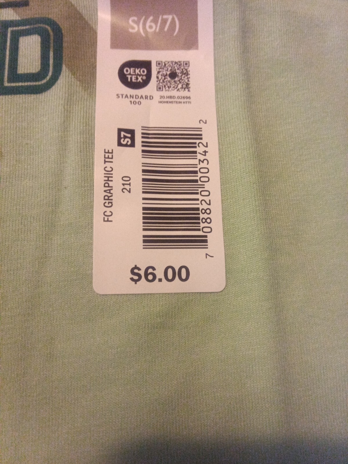Falls Creek Navy Lime Green Short Sleeve Gamer Graphic T Shirt Boys Size Small