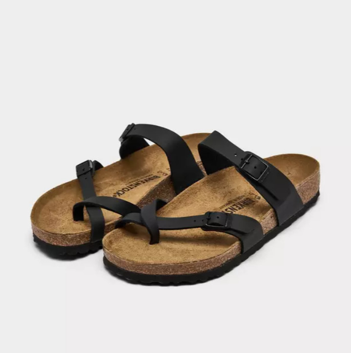 Women’s Birkenstock Mayari Birko-Flor Nubuck Sandals, Full Box, Authentic
