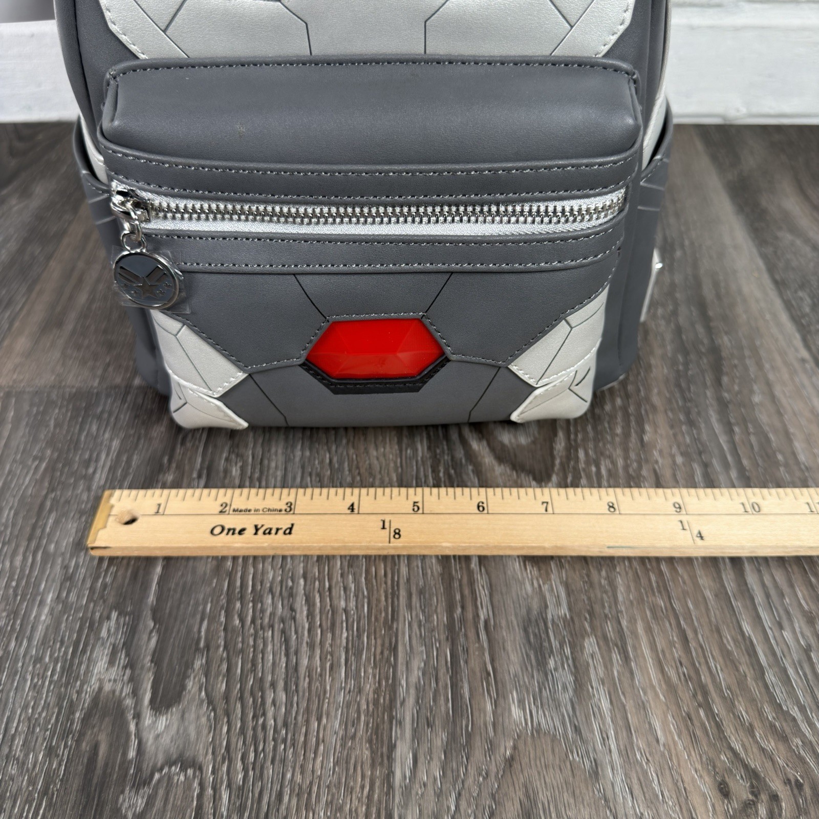 Loungefly Marvel Light Up War Machine Iron Man Cosplay Mini Backpack NWT