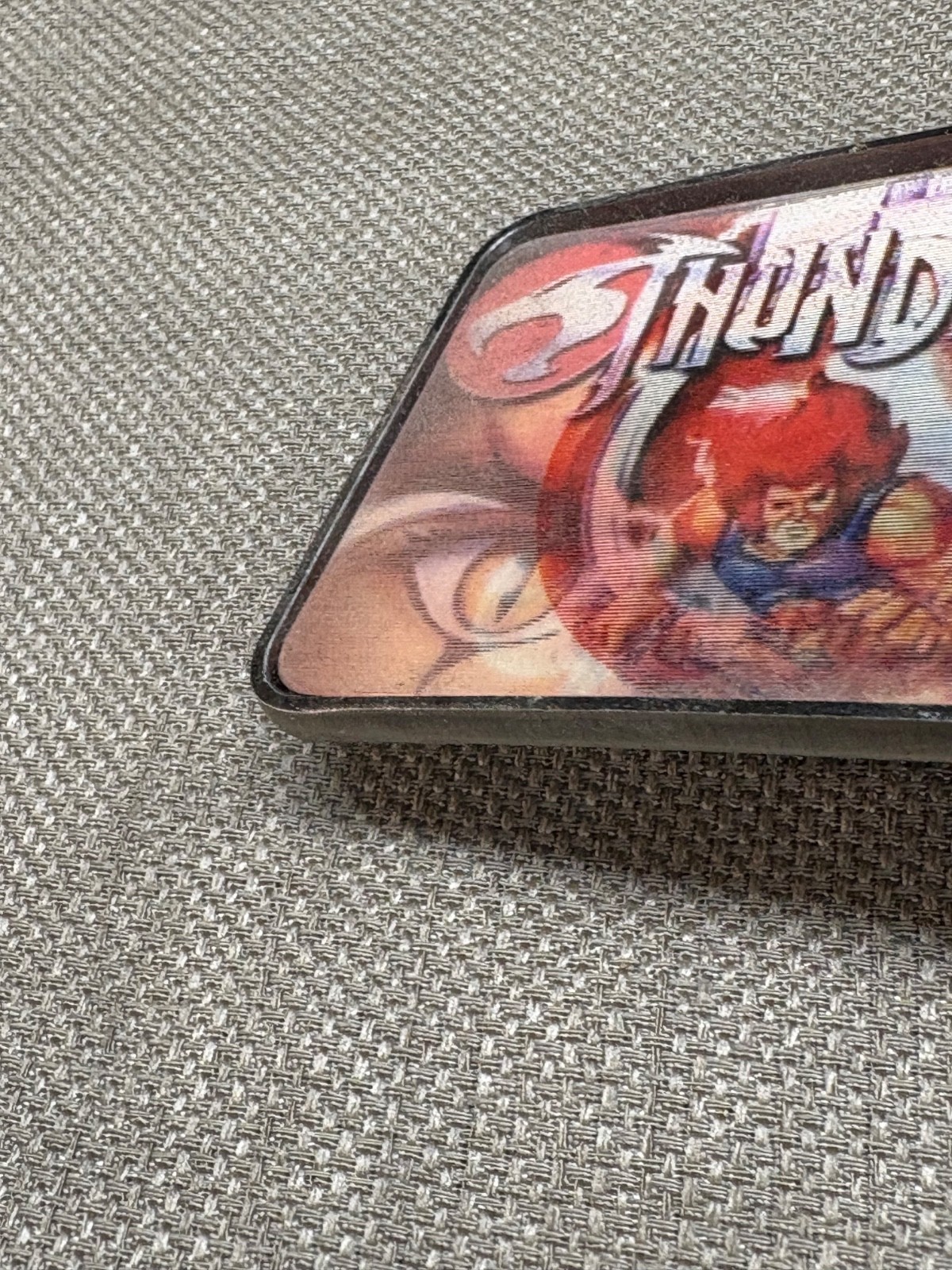 Thundercats Metal Belt Buckle Changes Image As Shown Vintage 3 1/4″