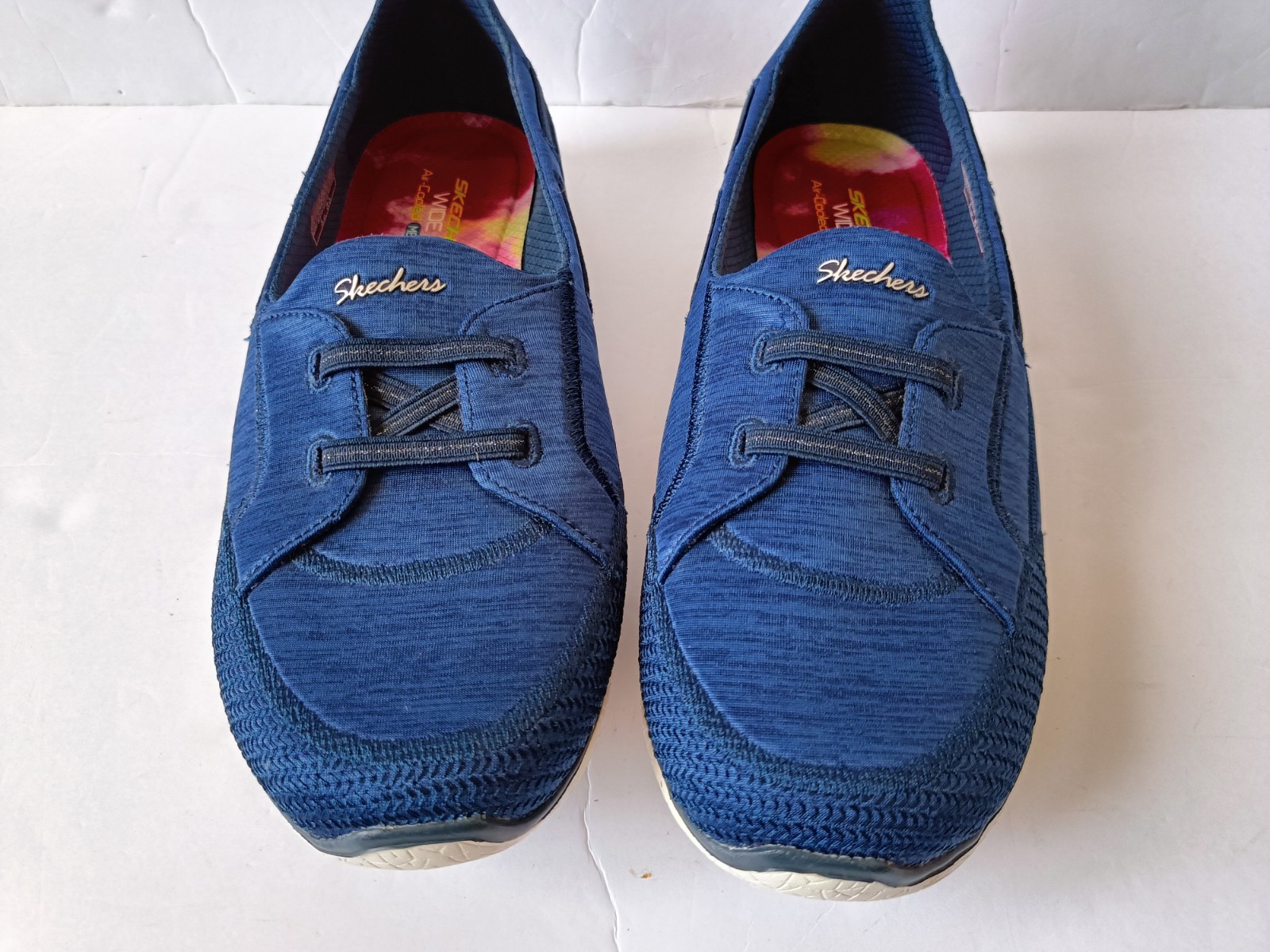 Skechers Microburst Topnotch Sneakers Women’s Size 11 Blue Shoes