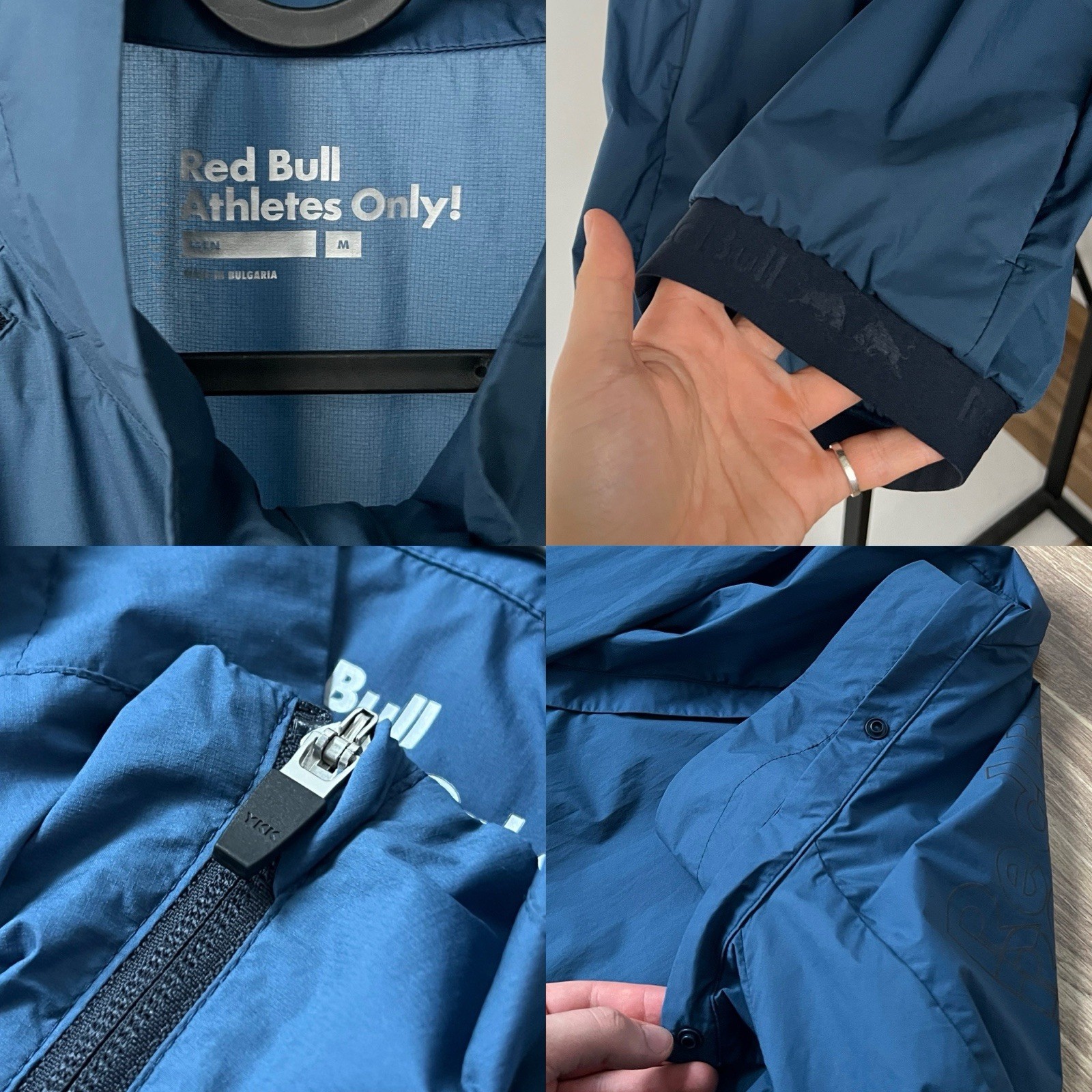 Red Bull Athletes Only Performance Jacket / Gilet – Blue – Size M – Redbull