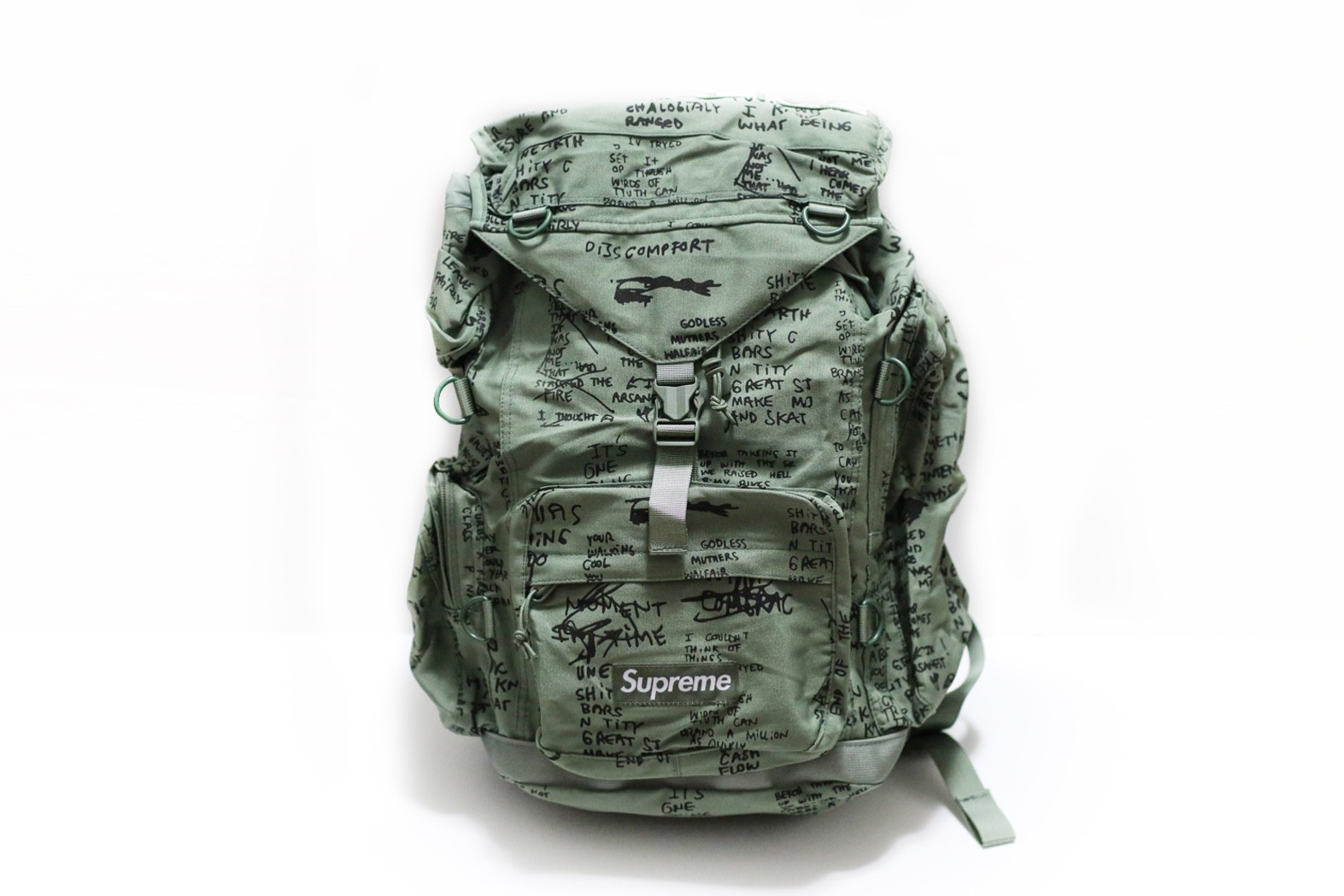 Supreme SS23 Military Field Olive Green Backpack