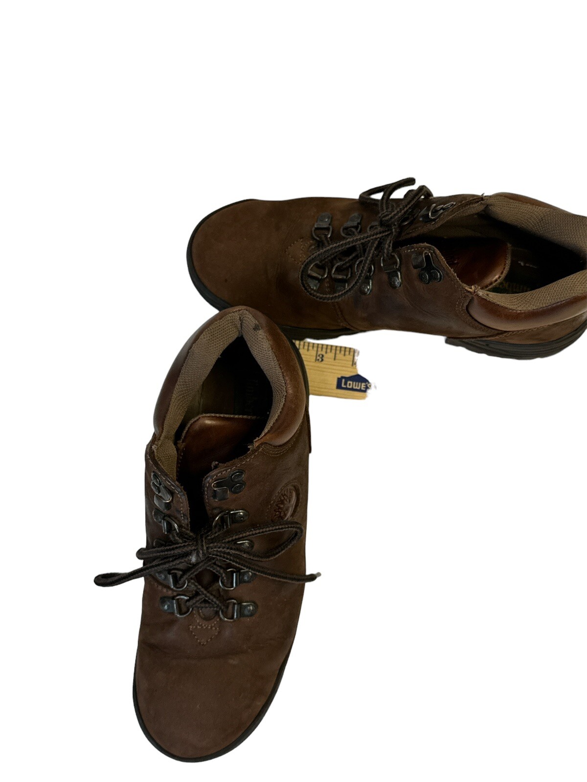 Timberland Dark Brown Boots Made in Italy Measurements In Pictures