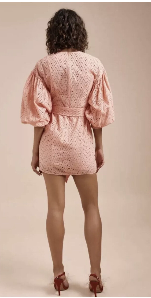 $200 C/MEO COLLECTIVE RUNAWAYS DRESS SIZE SMALL SHERBERT Z192-18