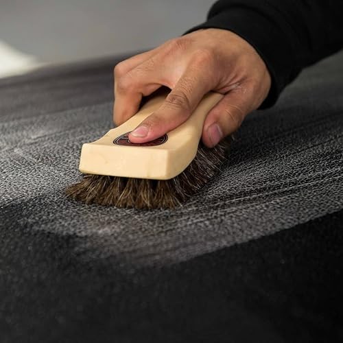 Long Bristle Horse Hair Leather Cleaning – Leather to Gently Clean Brush Brush