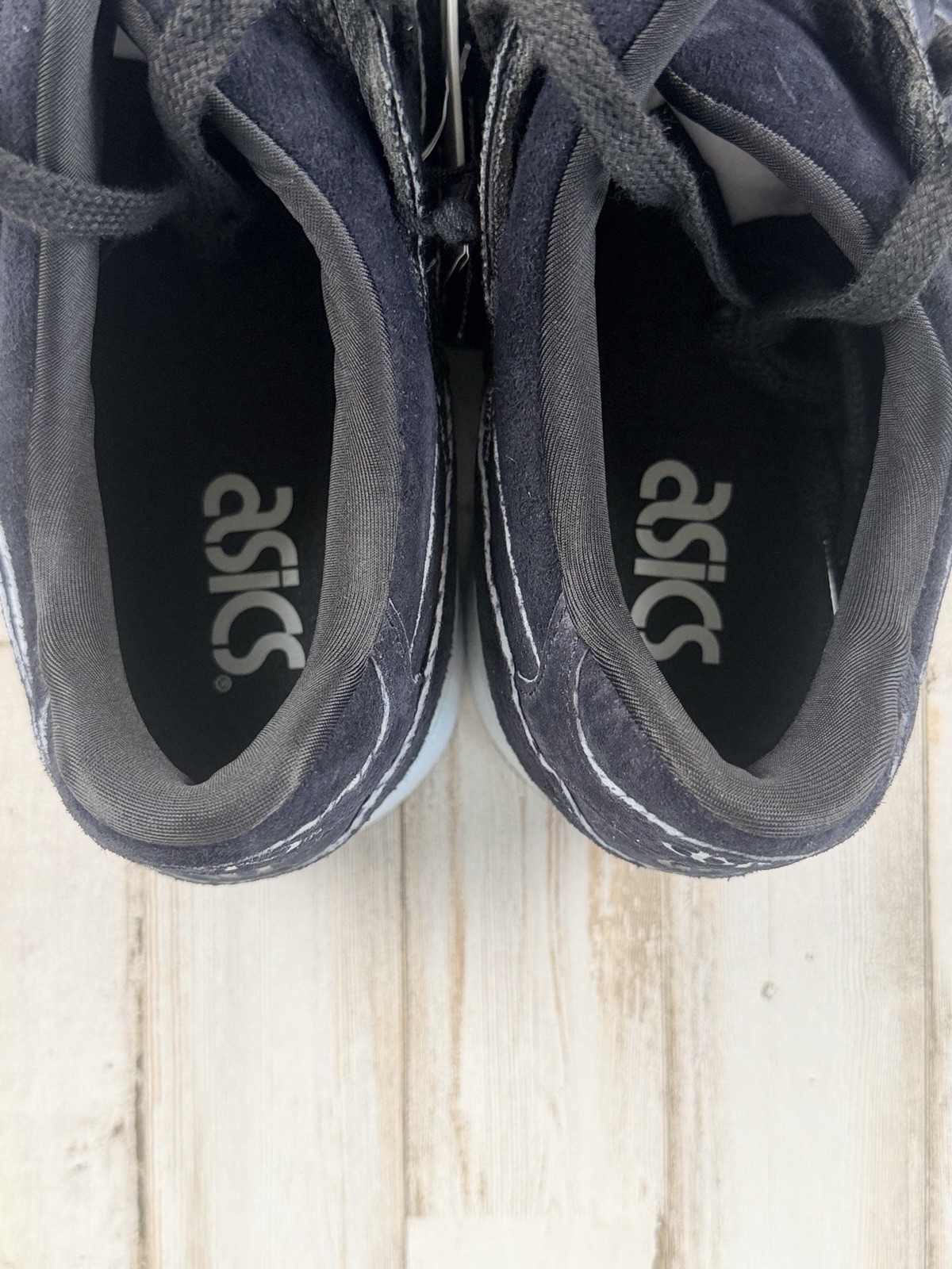 Asics Gel-Lyte III Made in Japan Black Denim Mid Grey H7ZNQ-9690 Size 8.5 NIB