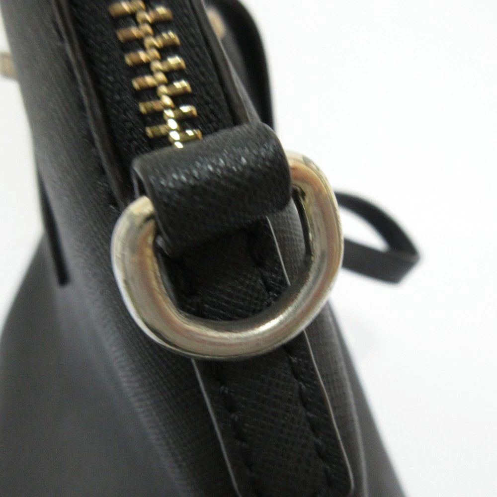 Used Good Condition Kate Spade Saffiano Leather 2WAY Shoulder Bag Black Ladies L