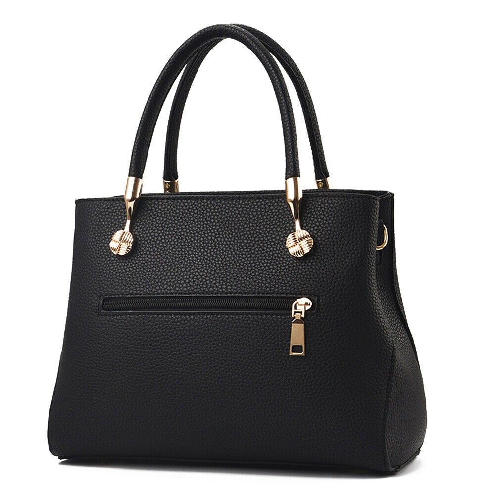 Women Large Leather Handbags Shoulder Bag Tote Purse Messenger Satchel Crossbody