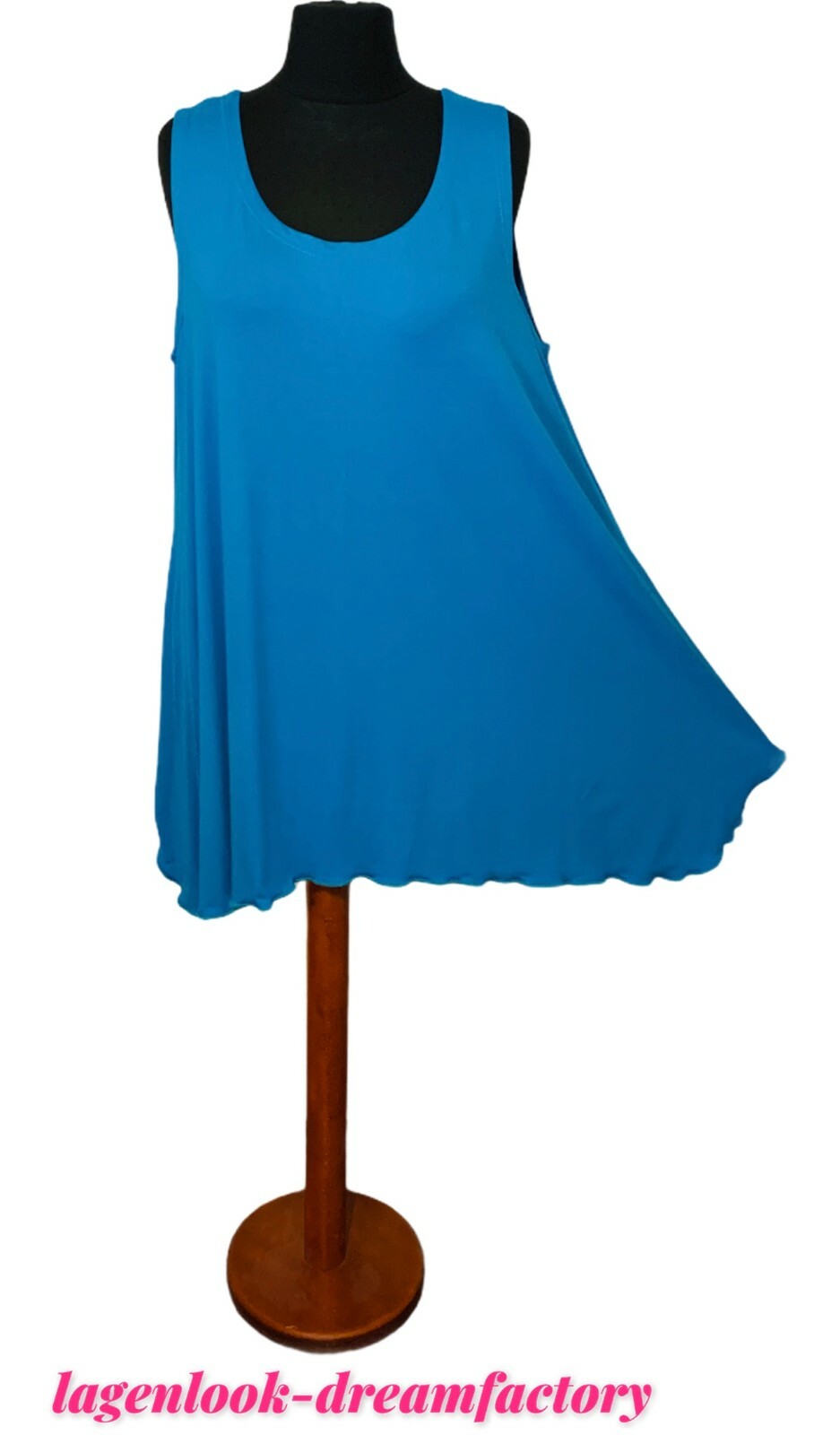 Lagenlook A Line Basic Top Tunic Jersey 2 Sizes 44 46 48 50 52 54 56 58