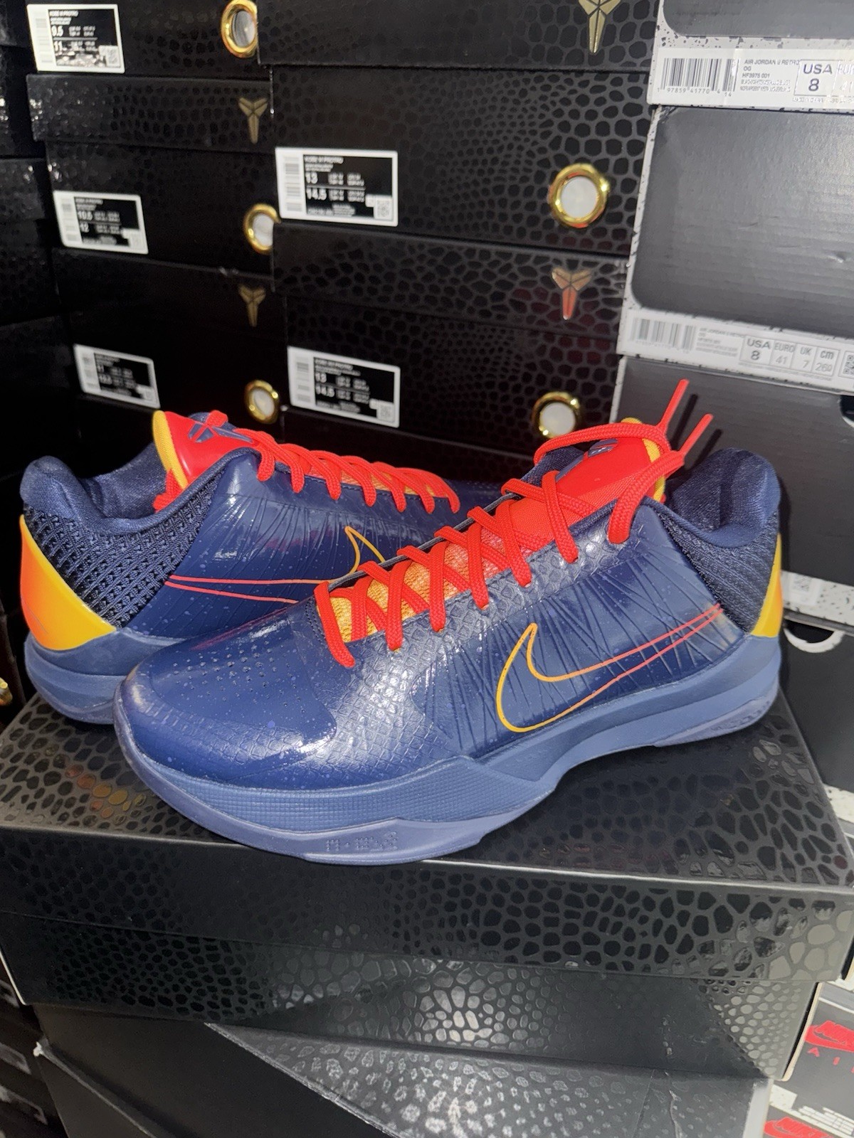 Size 8M 9.5W Nike Caitlin Clark Zoom Kobe 5 Protro Indiana Fever IM3207-400