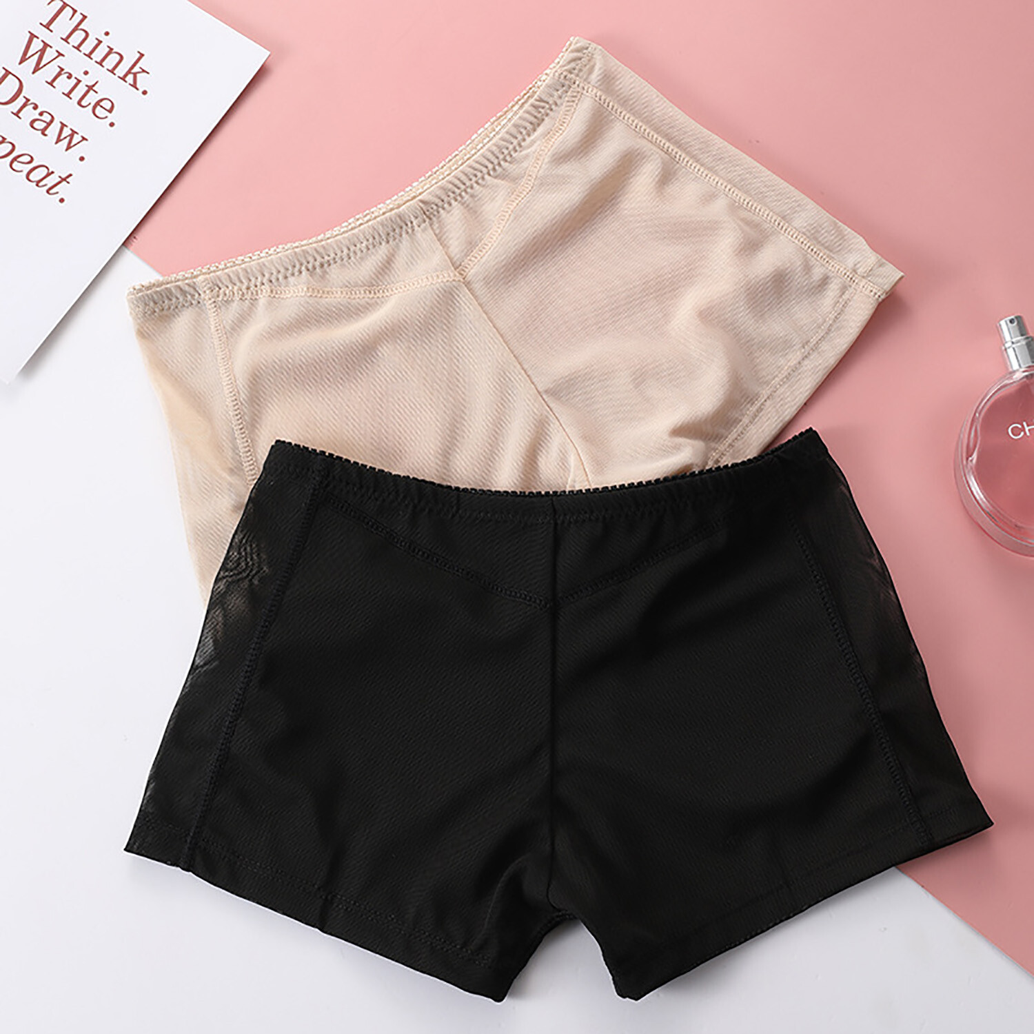 BOOTY INVISIBLE LIFT BUTT LIFTER SHAPER PANTY TUMMY CONTROL BOYSHORTS UNDERWEAR