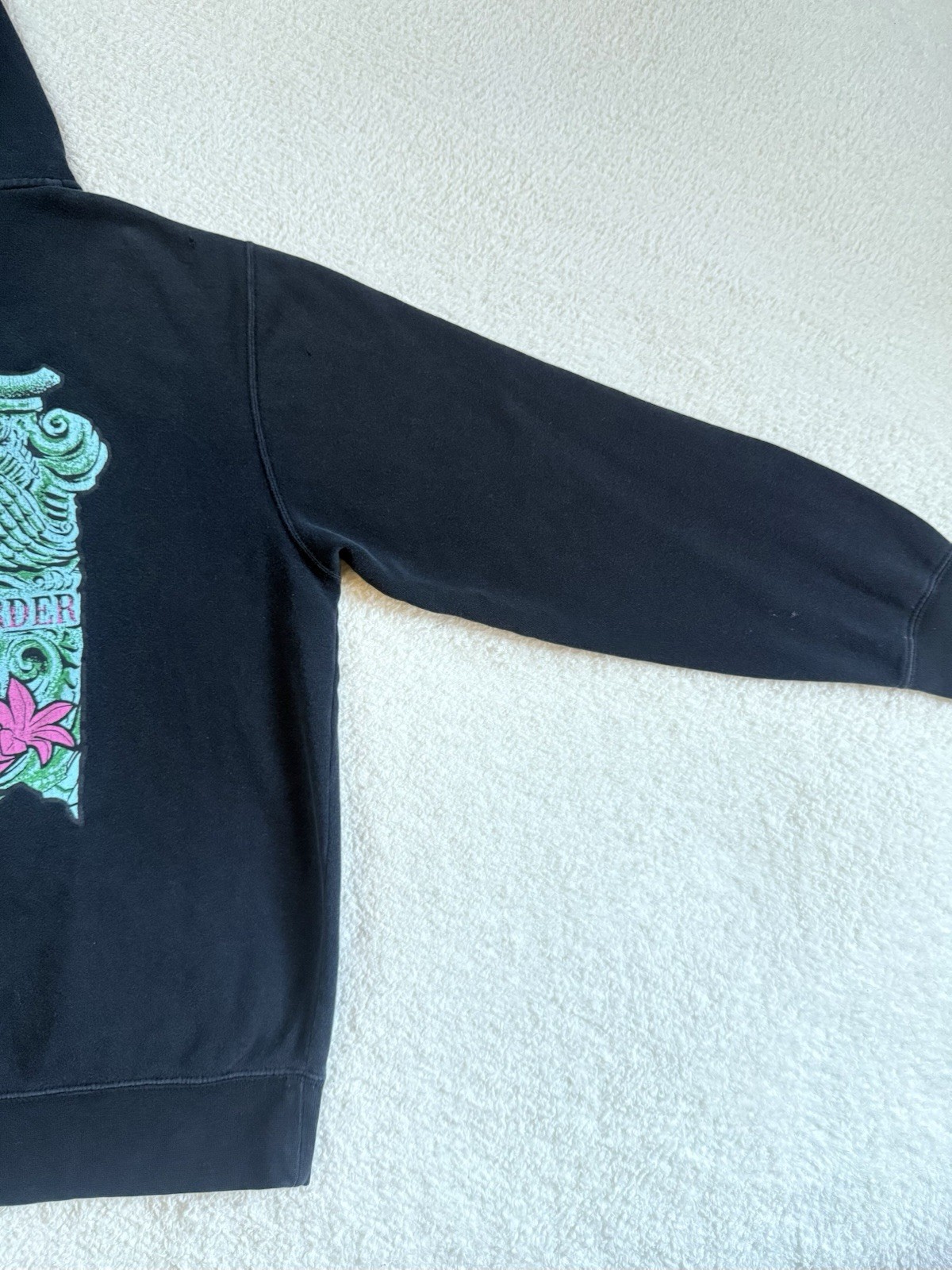 My Favorite Murder Fan Cult Black Zip Up Hoodie Tombstone Graphic Size L