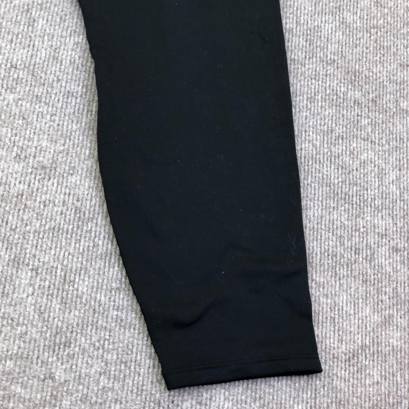 Simply Vera Vera Wang Leggings Womens 2X Black High Rise Stretch Knit Ankle