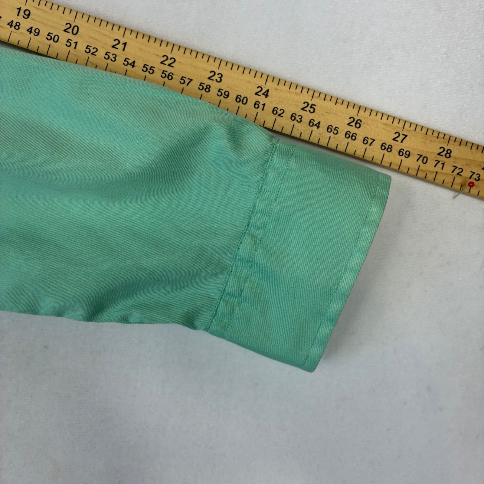 Polo Ralph Lauren Button Down Men Large Mint Green Beach Twill Utility Shirt