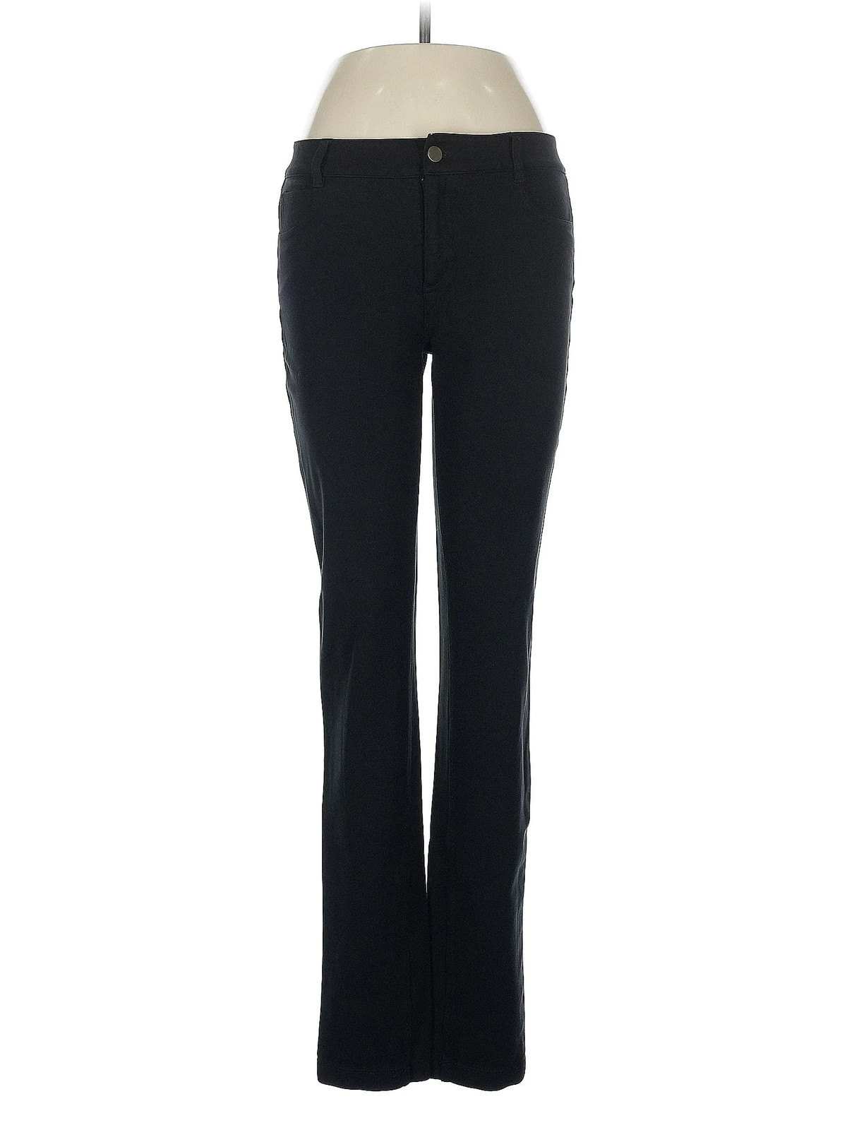 Athleta Women Black Casual Pants 8