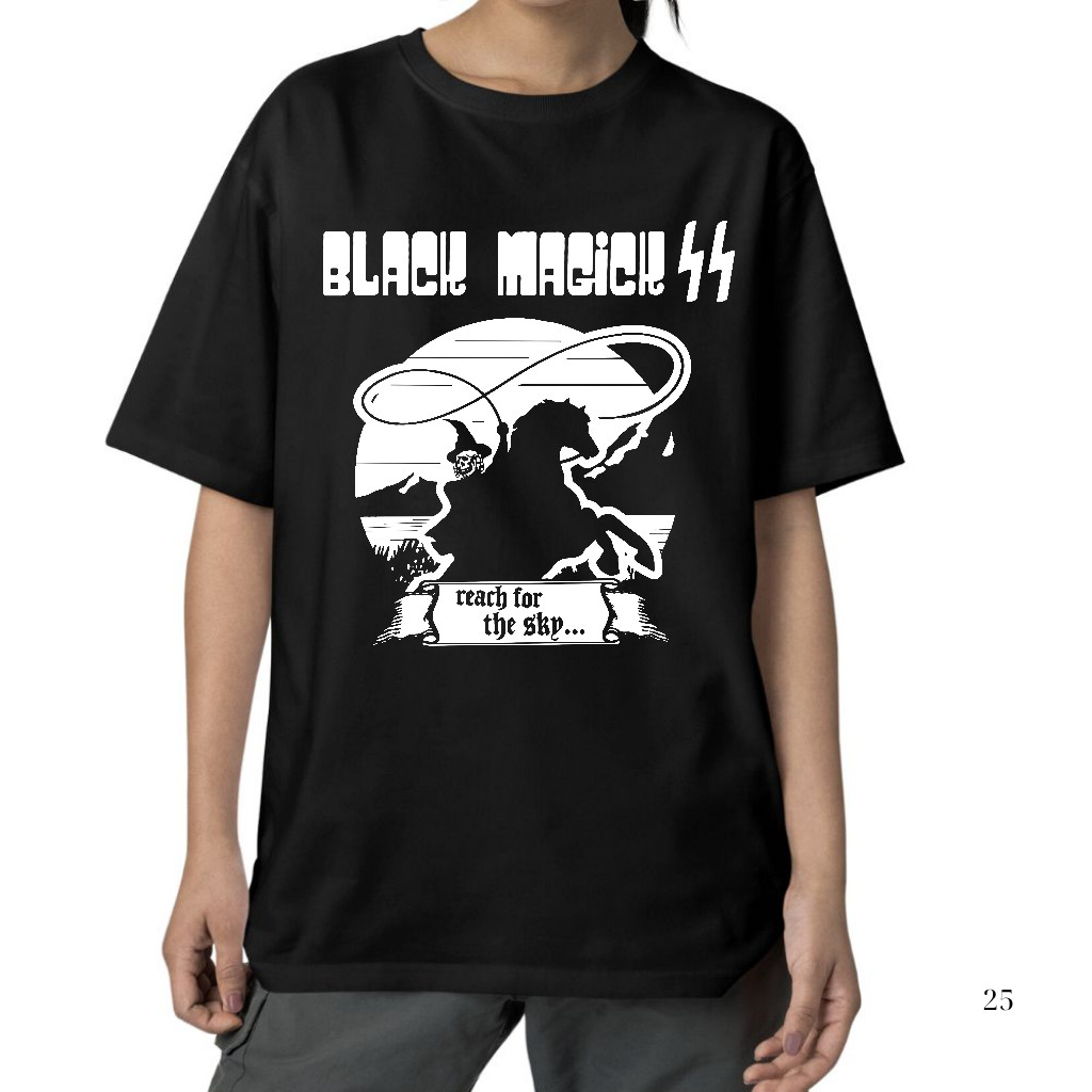 Black Magick SS Fan Geschenk Schwarzes Baumwolle Unisex T-Shirt Größe S-3XL